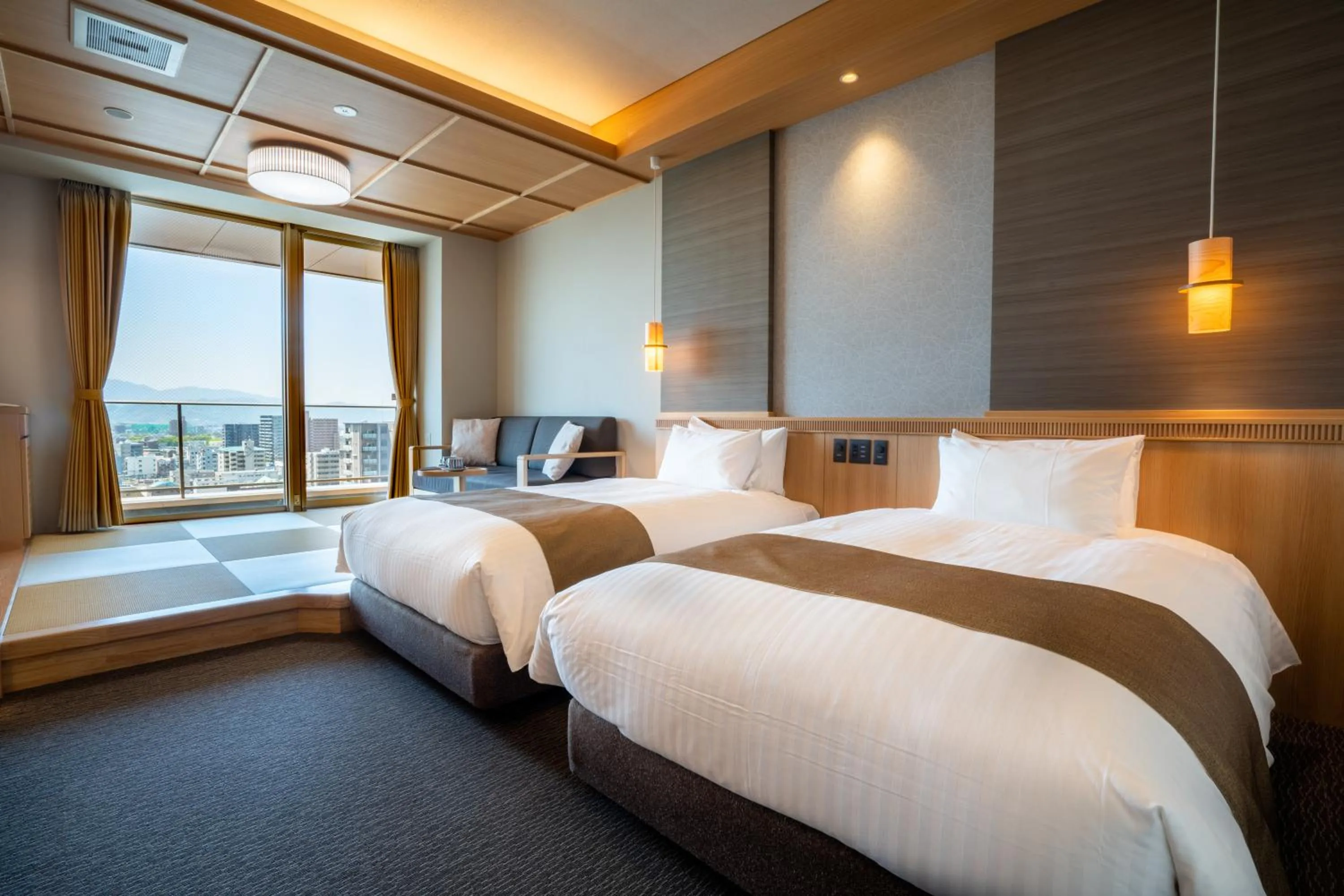 Bed in Kowakuen Haruka