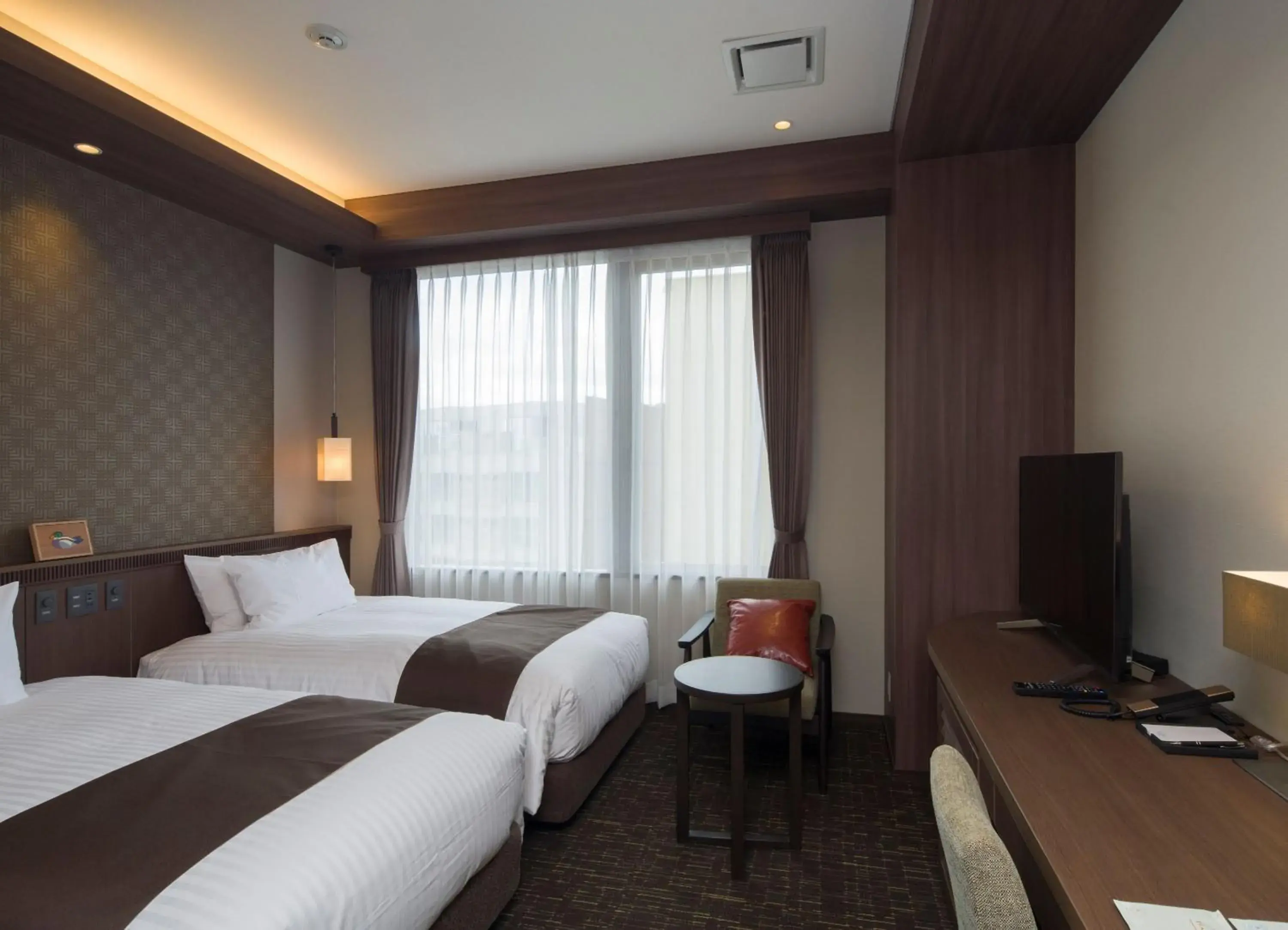 Eco-Friendly Standard Twin Room - single occupancy - No Daily Cleaning & No Amenities - Non-Smoking in Kowakuen Haruka Eco-Friendly Standard Twin Room - single occupancy - No Daily Cleaning & No Amenities - Non-Smoking in Kowakuen Haruka