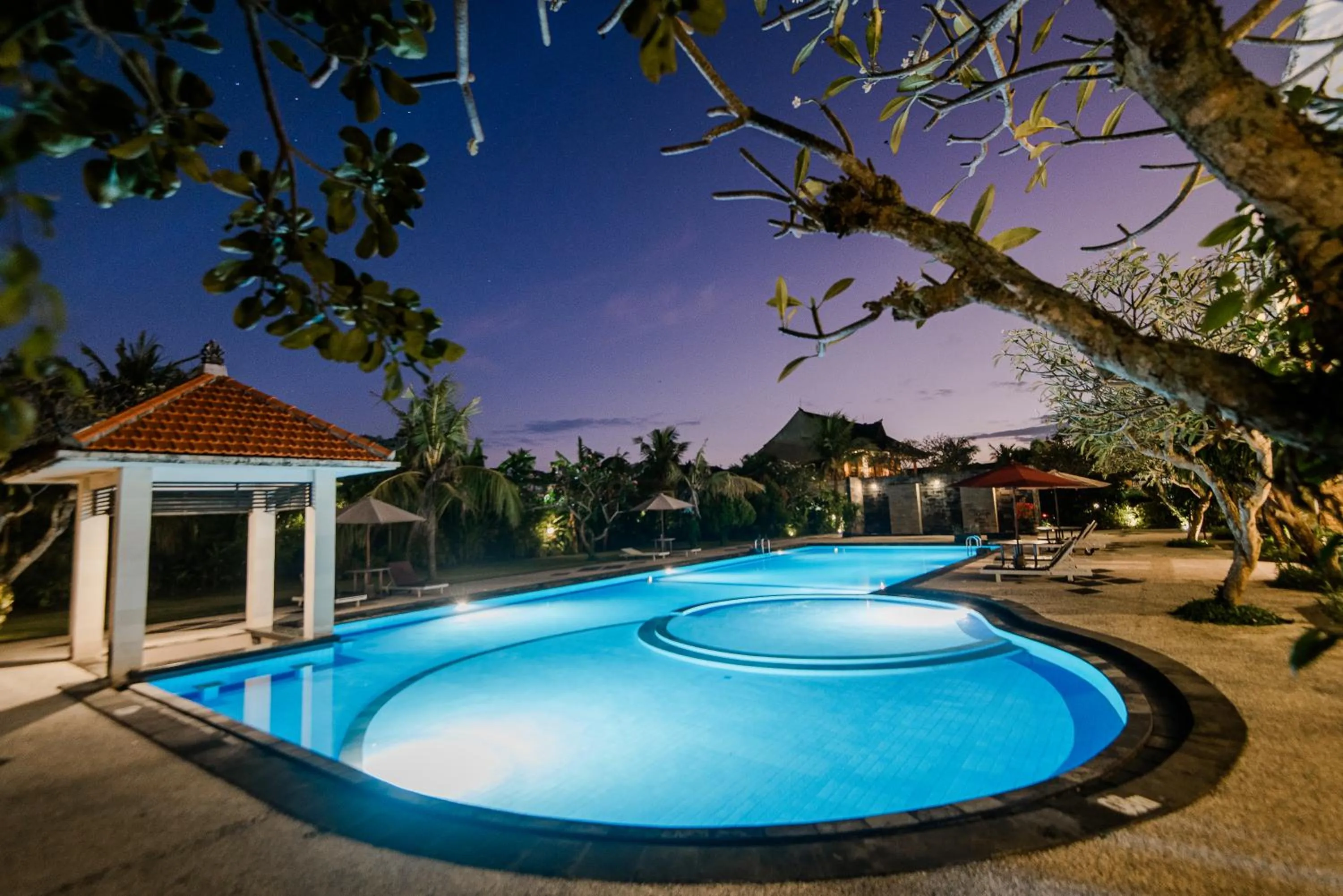 Swimming pool in D' Kubu Pratama Homestay