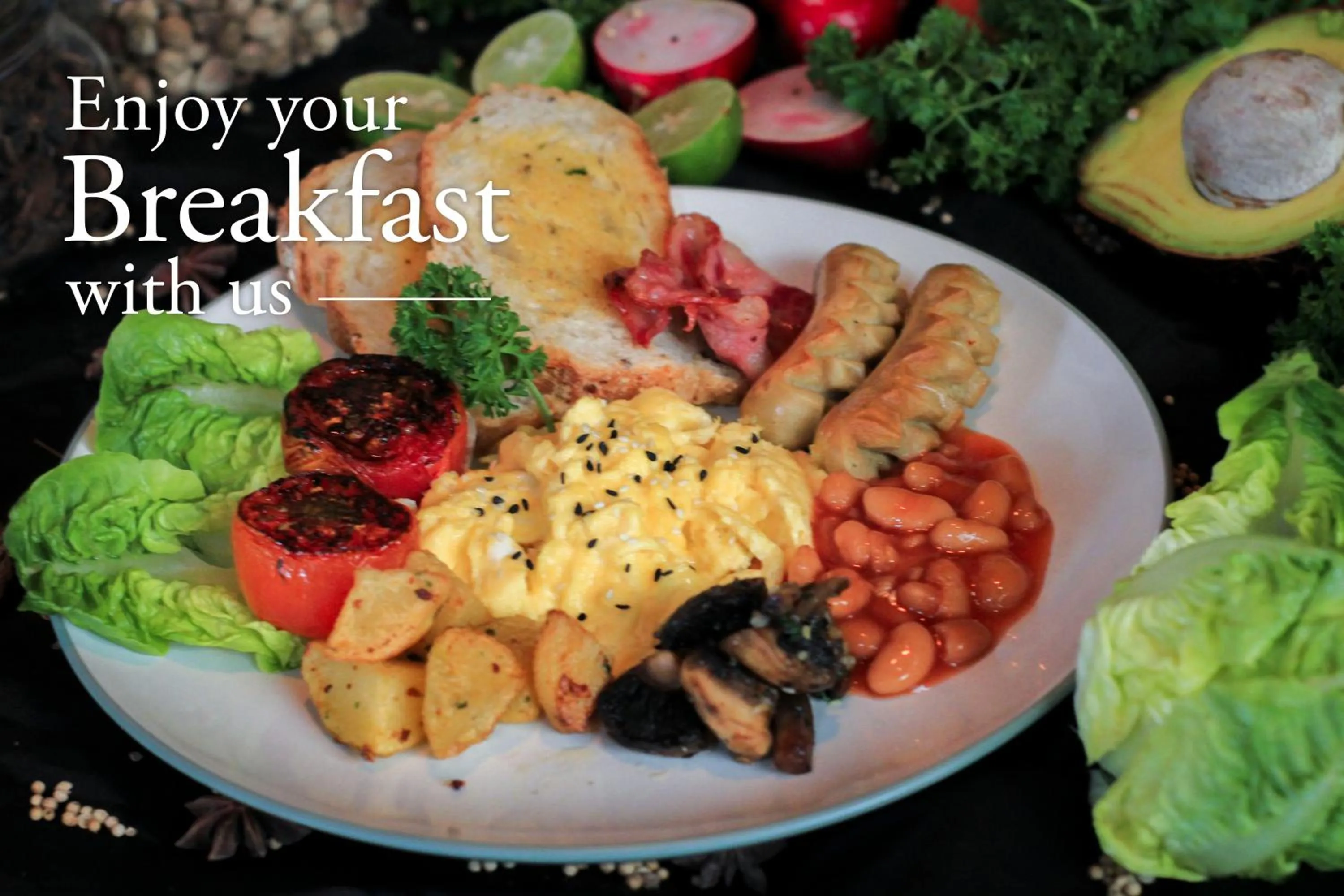 Breakfast in Grandmas Plus Hotel Seminyak