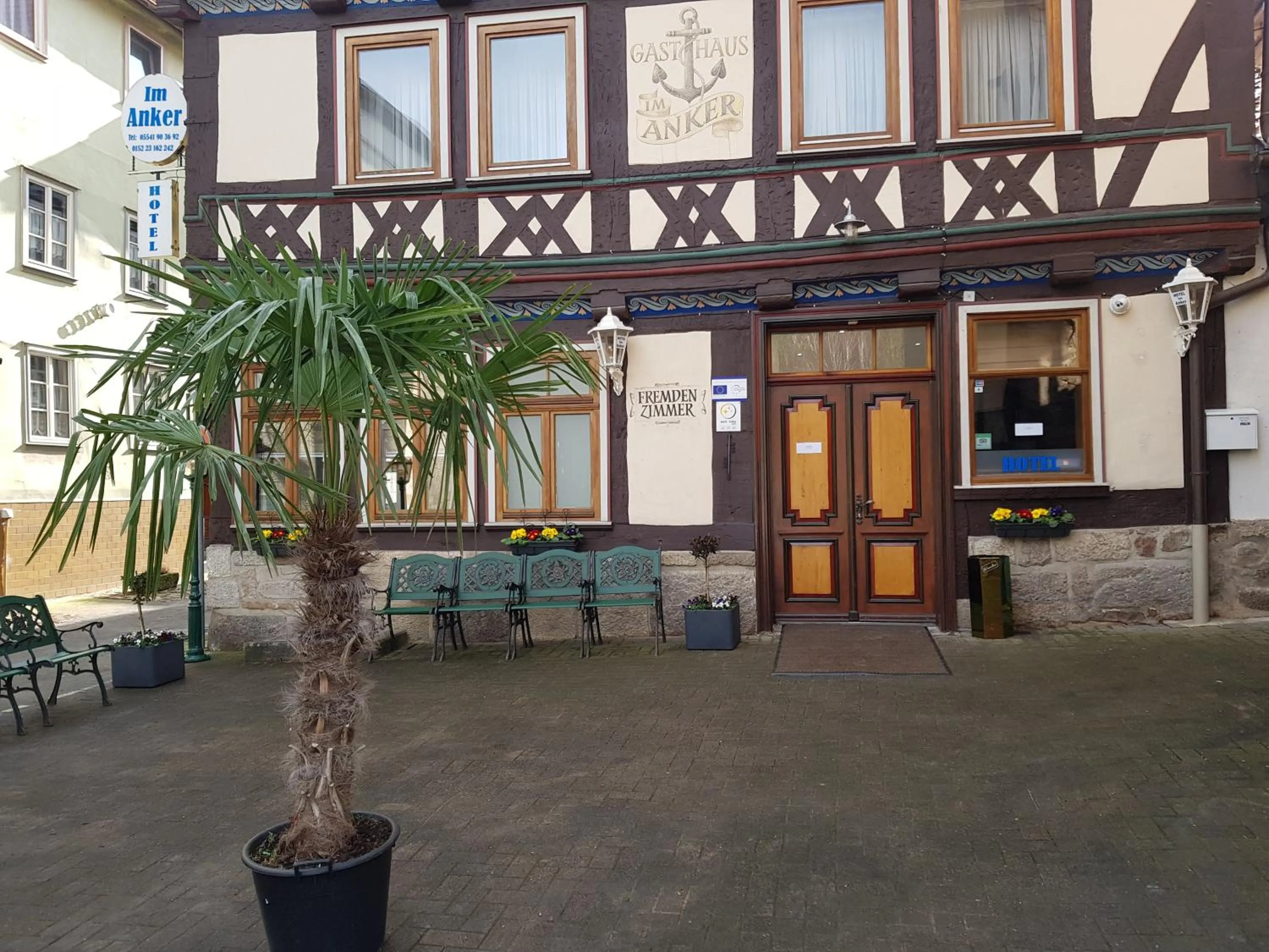 Property building in Hotel im Anker