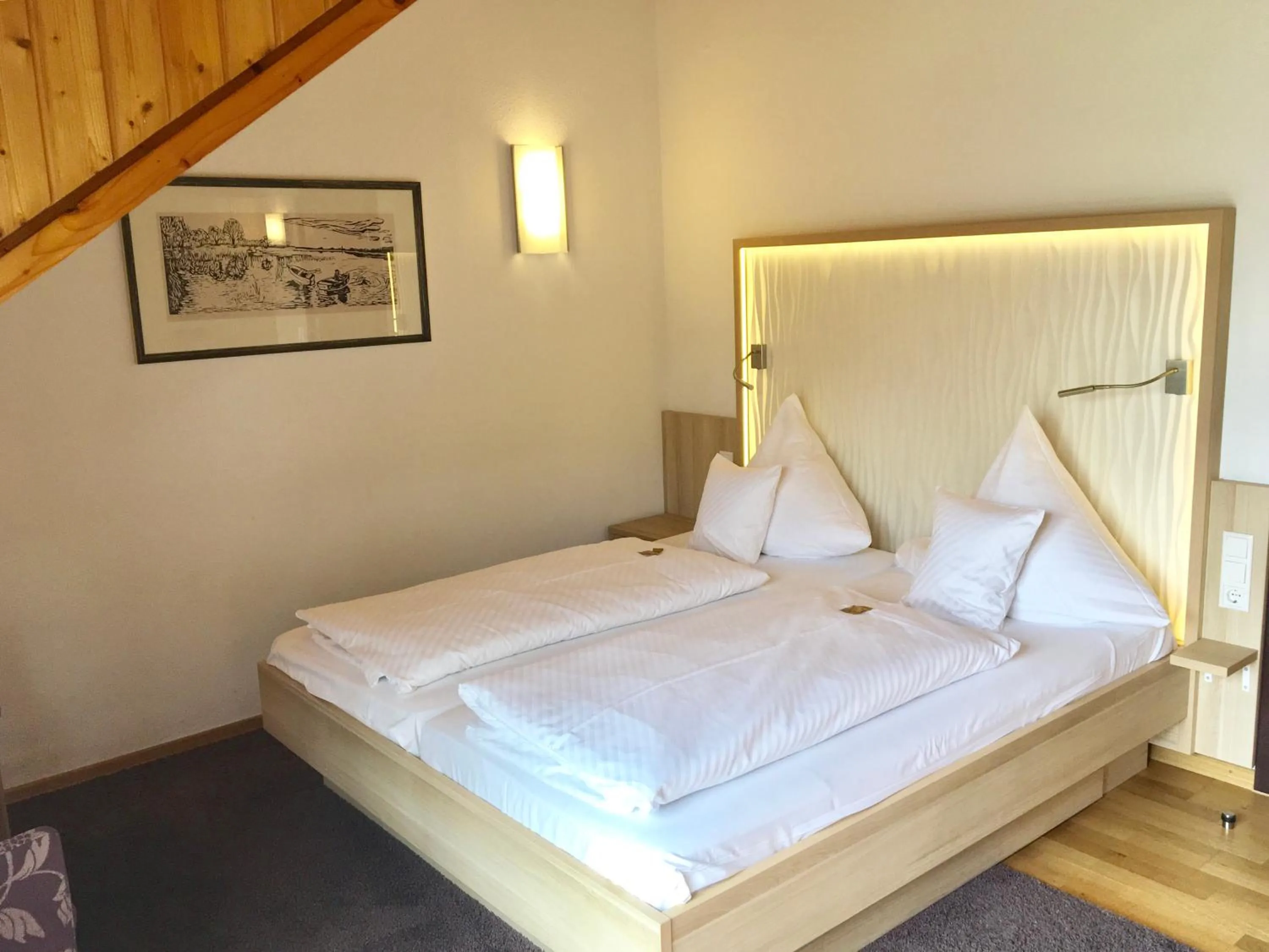 Photo of the whole room, Bed in Iris am See garni