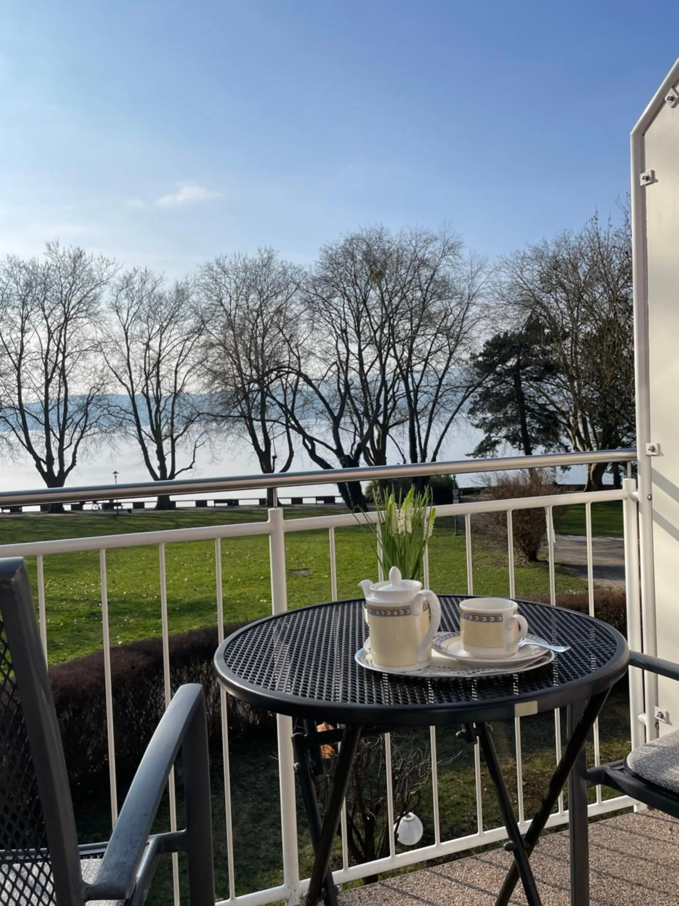 Balcony/Terrace in Iris am See garni