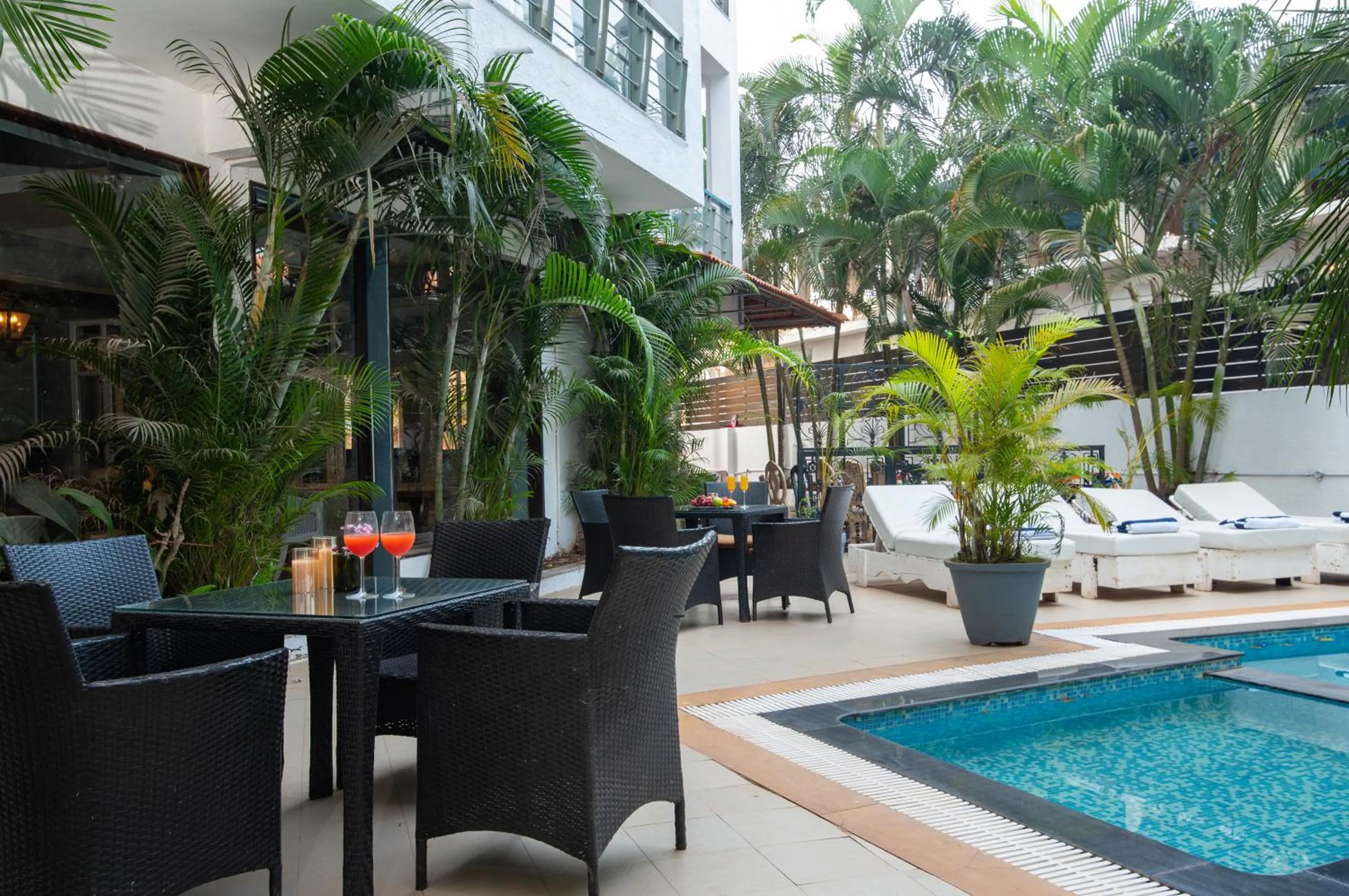 Swimming Pool in Living Room by Seasons, Goa