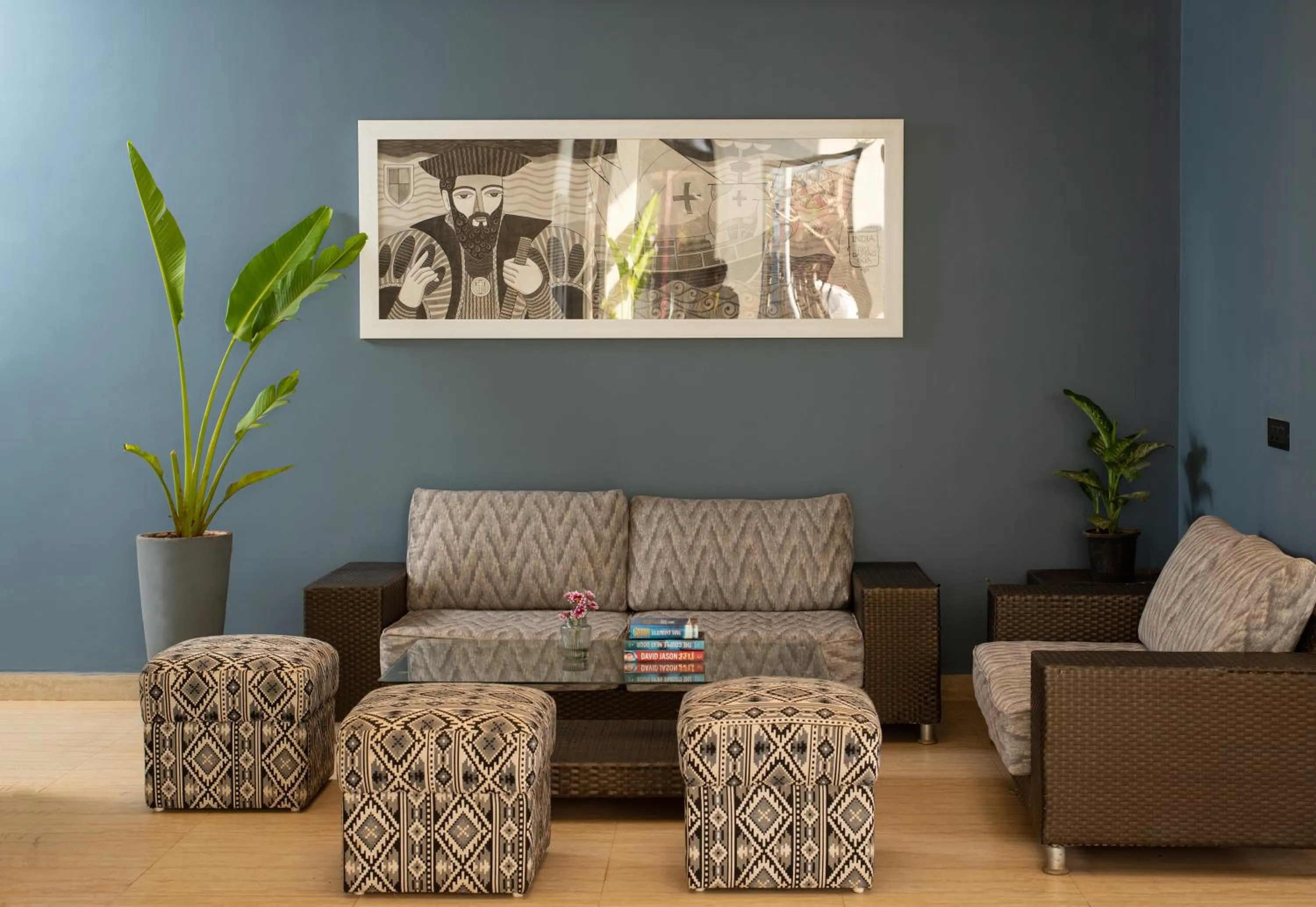 Seating Area in Living Room by Seasons, Goa