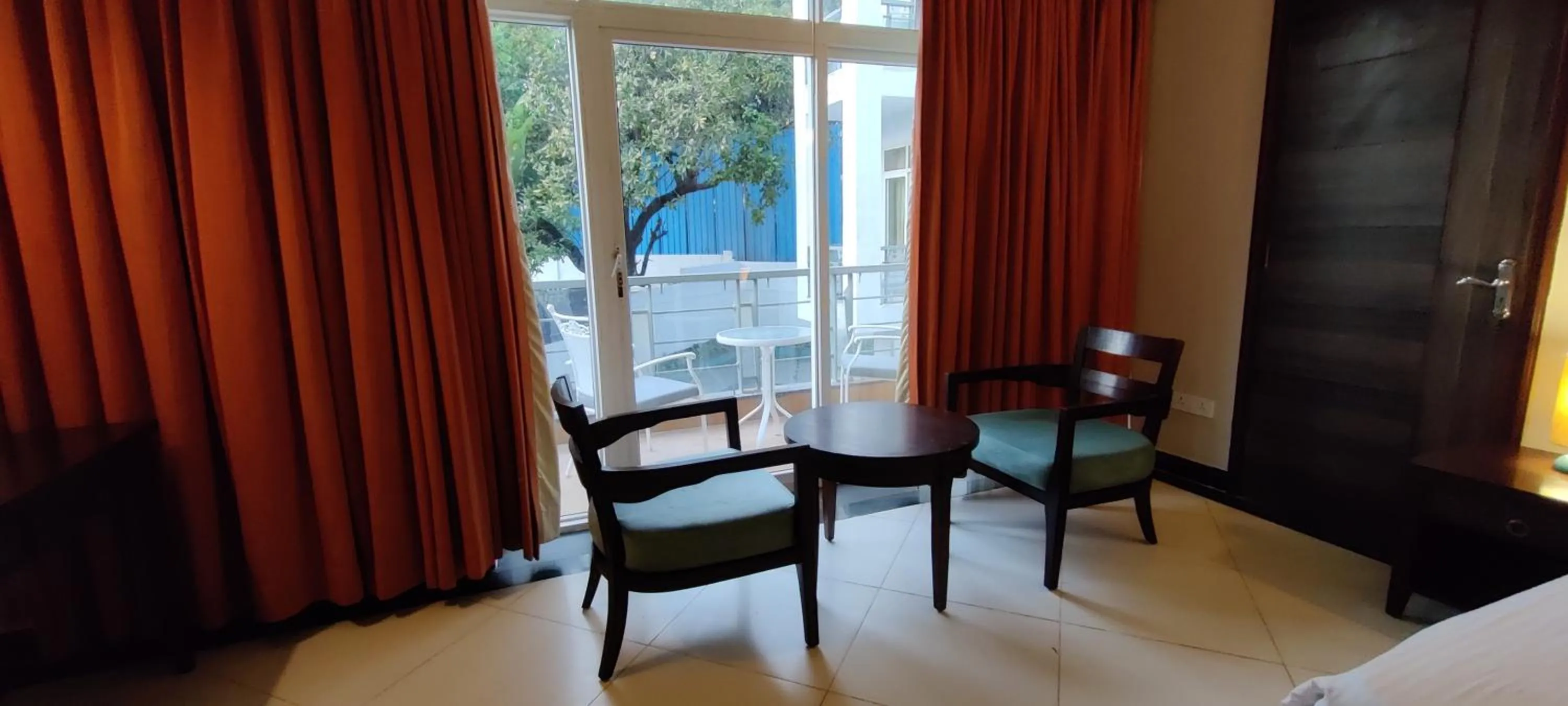 Balcony/Terrace, Seating Area in Living Room by Seasons, Goa