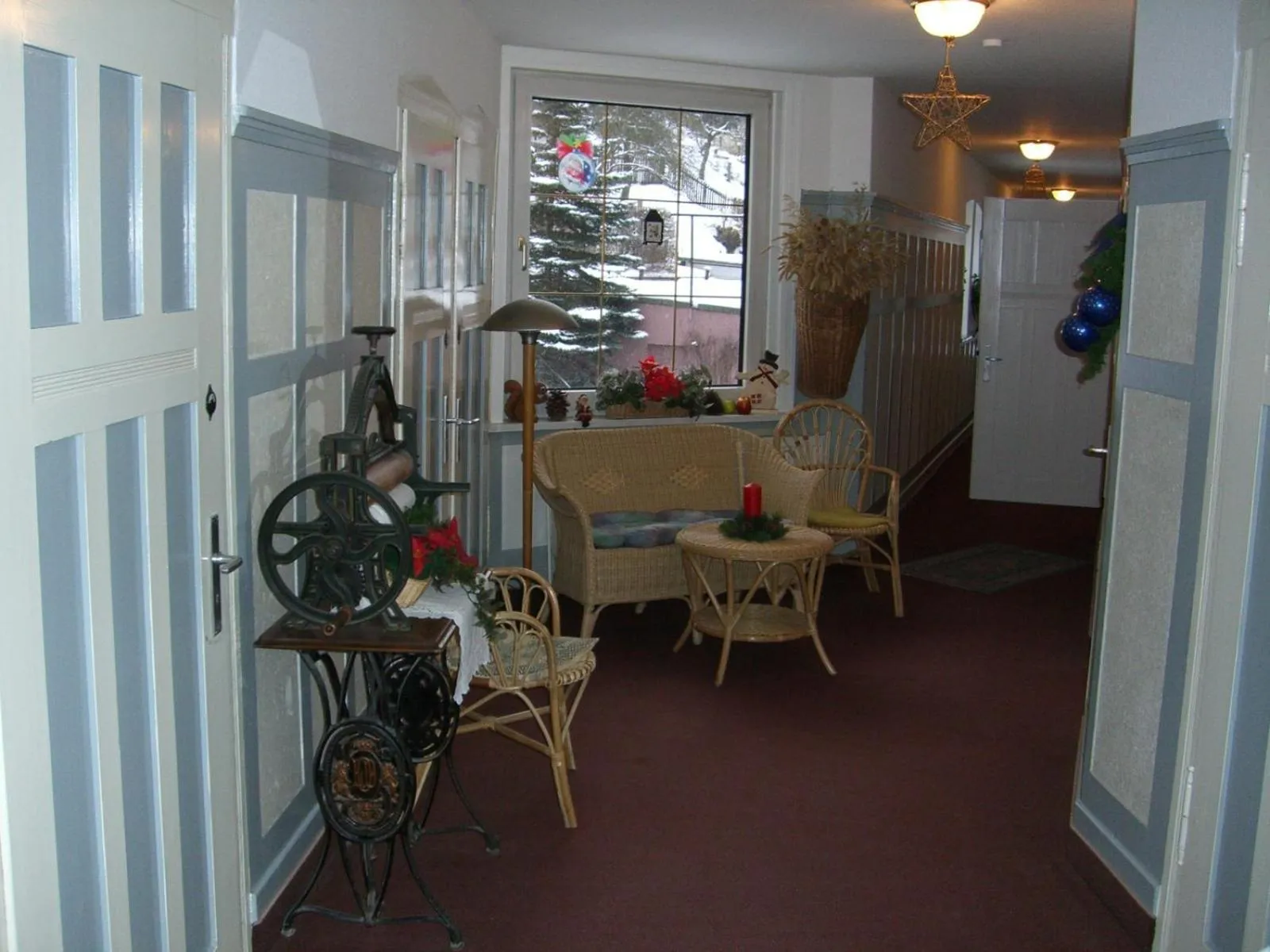 Decorative detail in Hotel Stadt Suhl