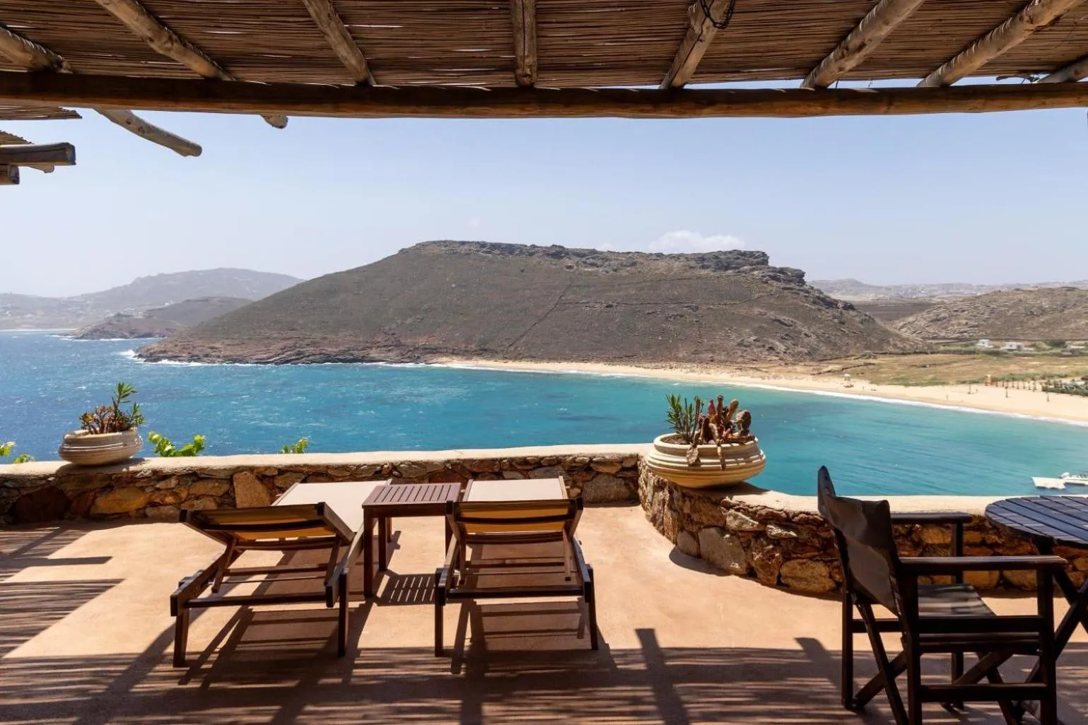 Patio in Albatros Club Mykonos