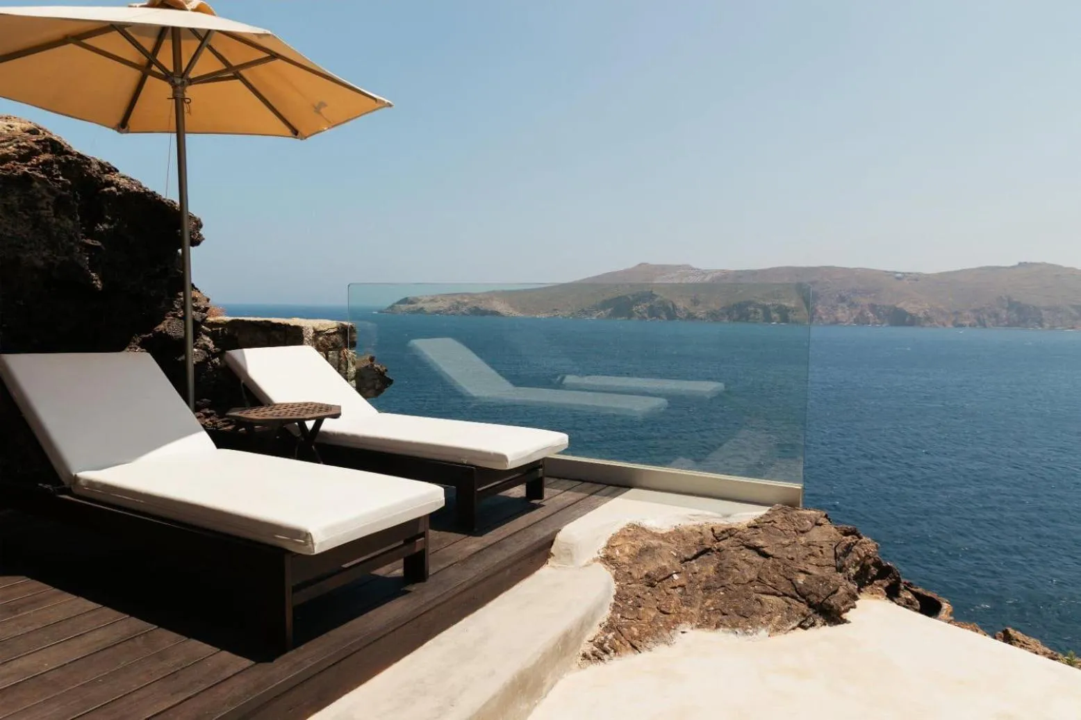 Patio in Albatros Club Mykonos