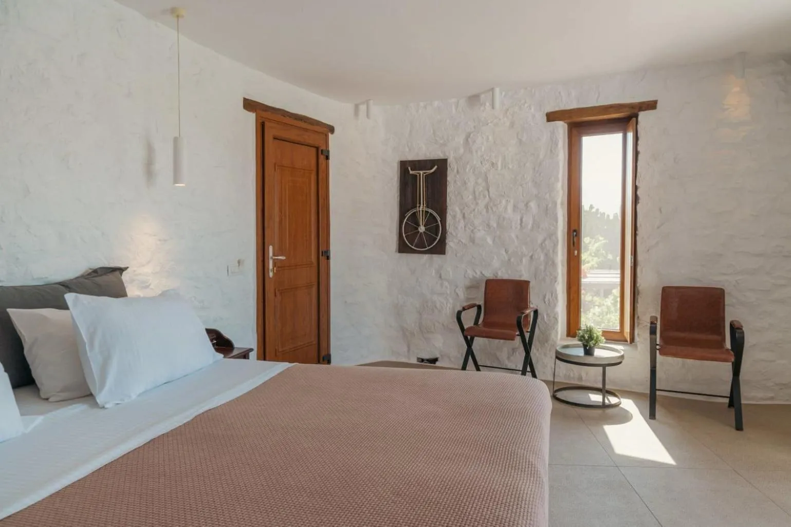 Bed in Albatros Club Mykonos