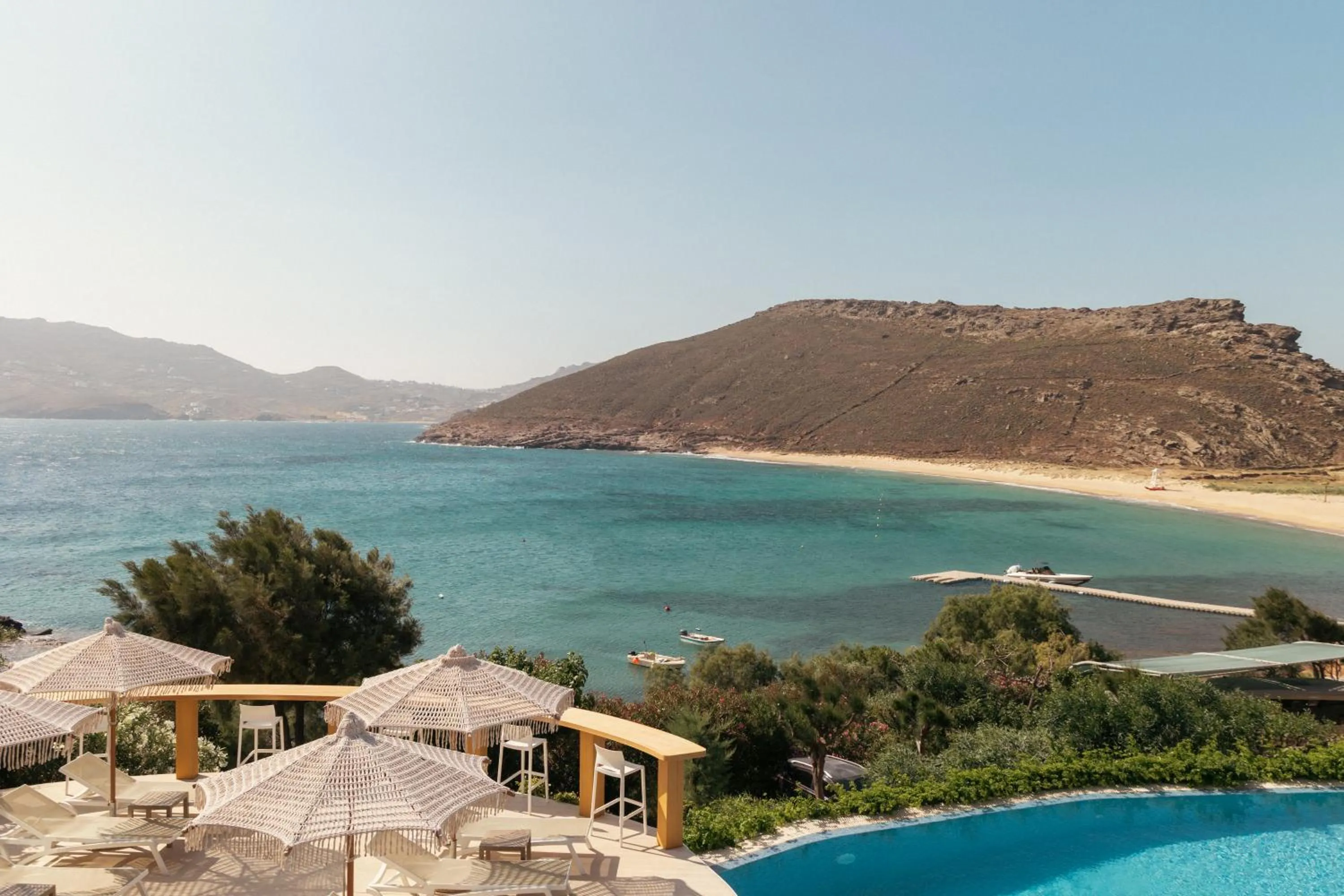 Beach in Albatros Club Mykonos