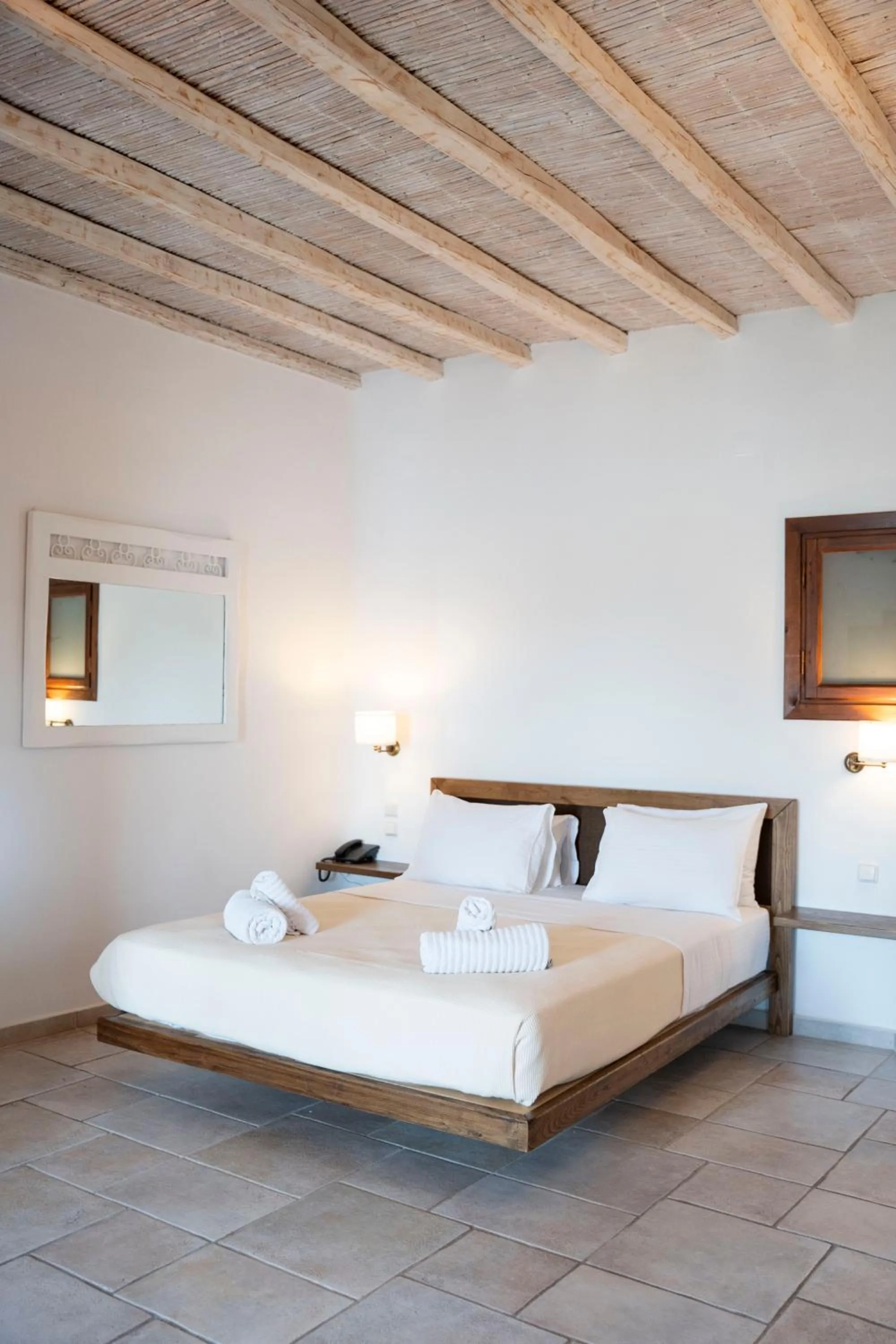 Bed in Albatros Club Mykonos