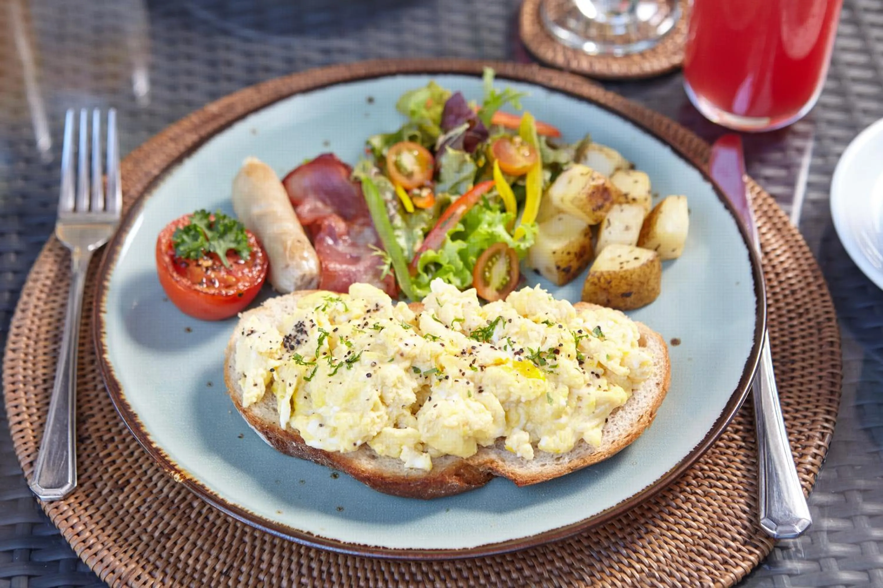 Breakfast in Temple Hill Residence Villa