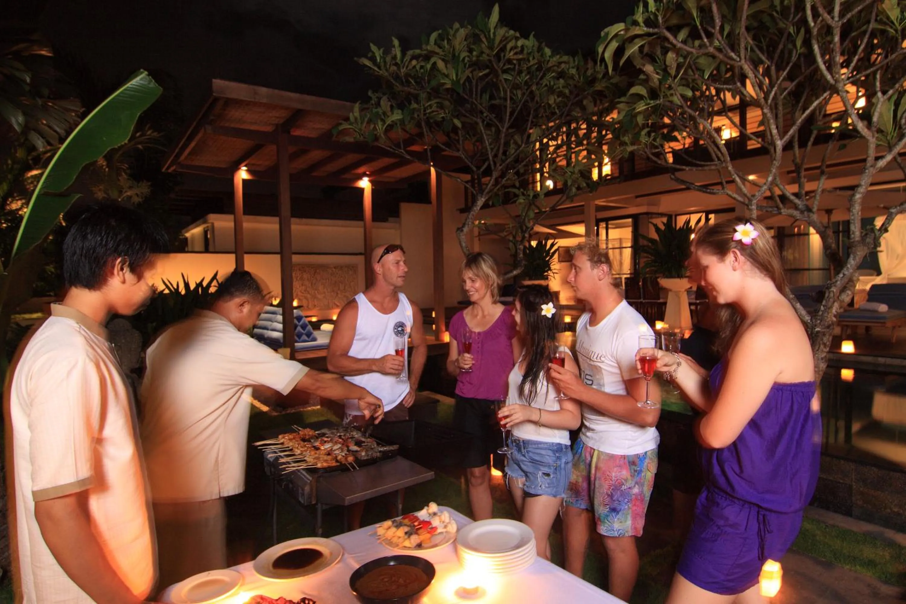 BBQ facilities in Temple Hill Residence Villa