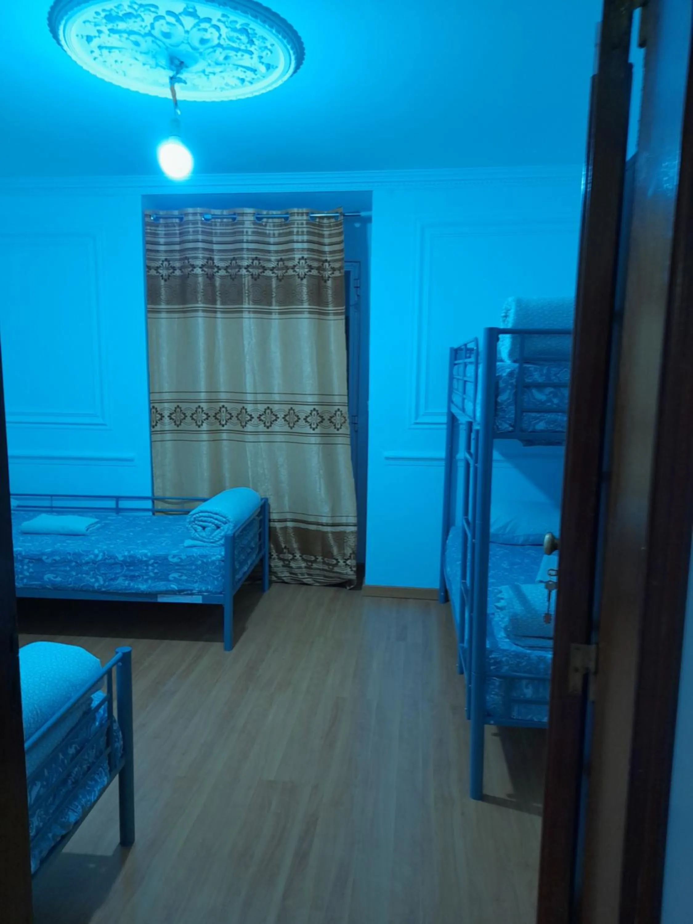 Bed in Garden Guest House