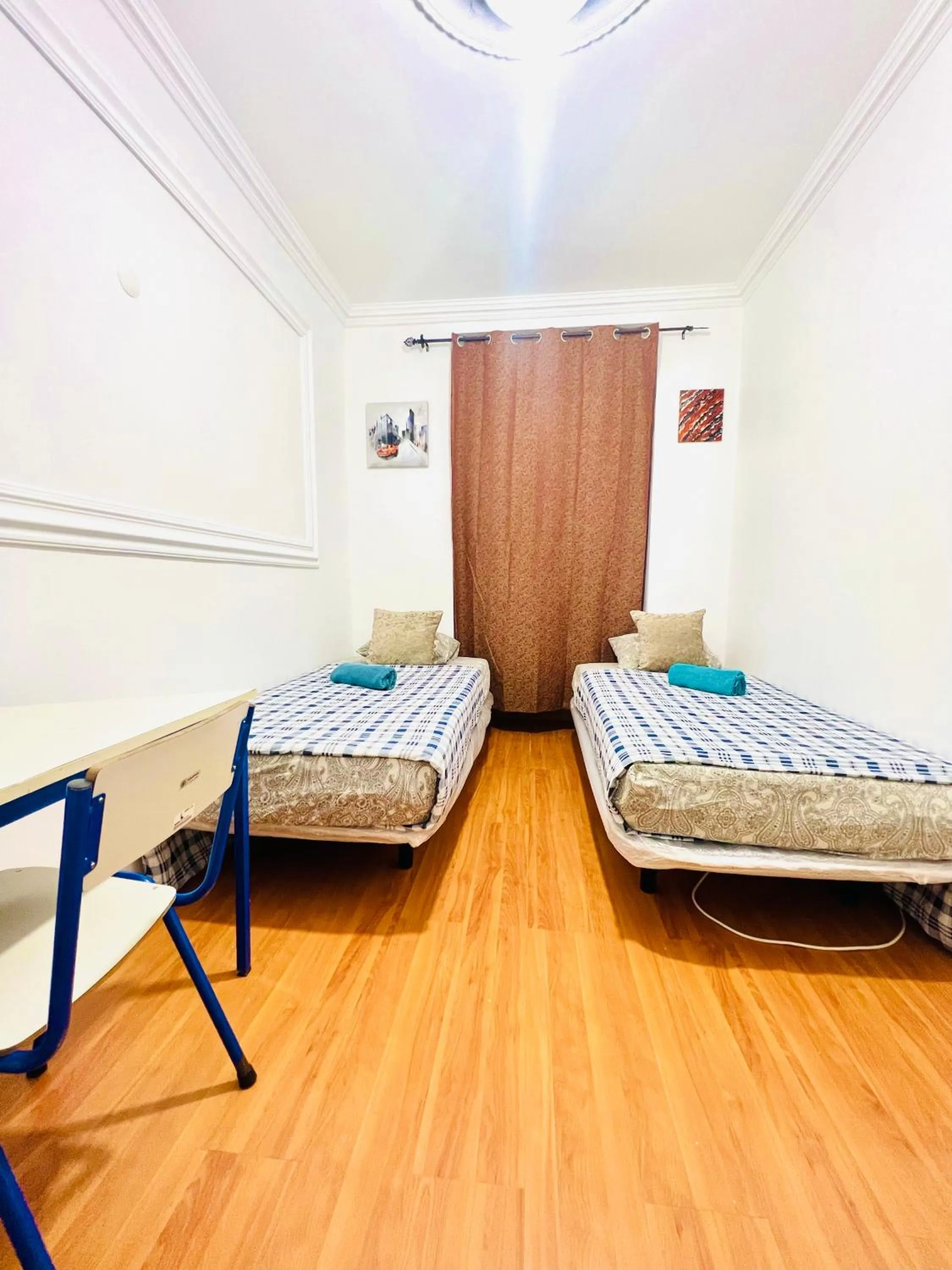 Bed in Garden Guest House