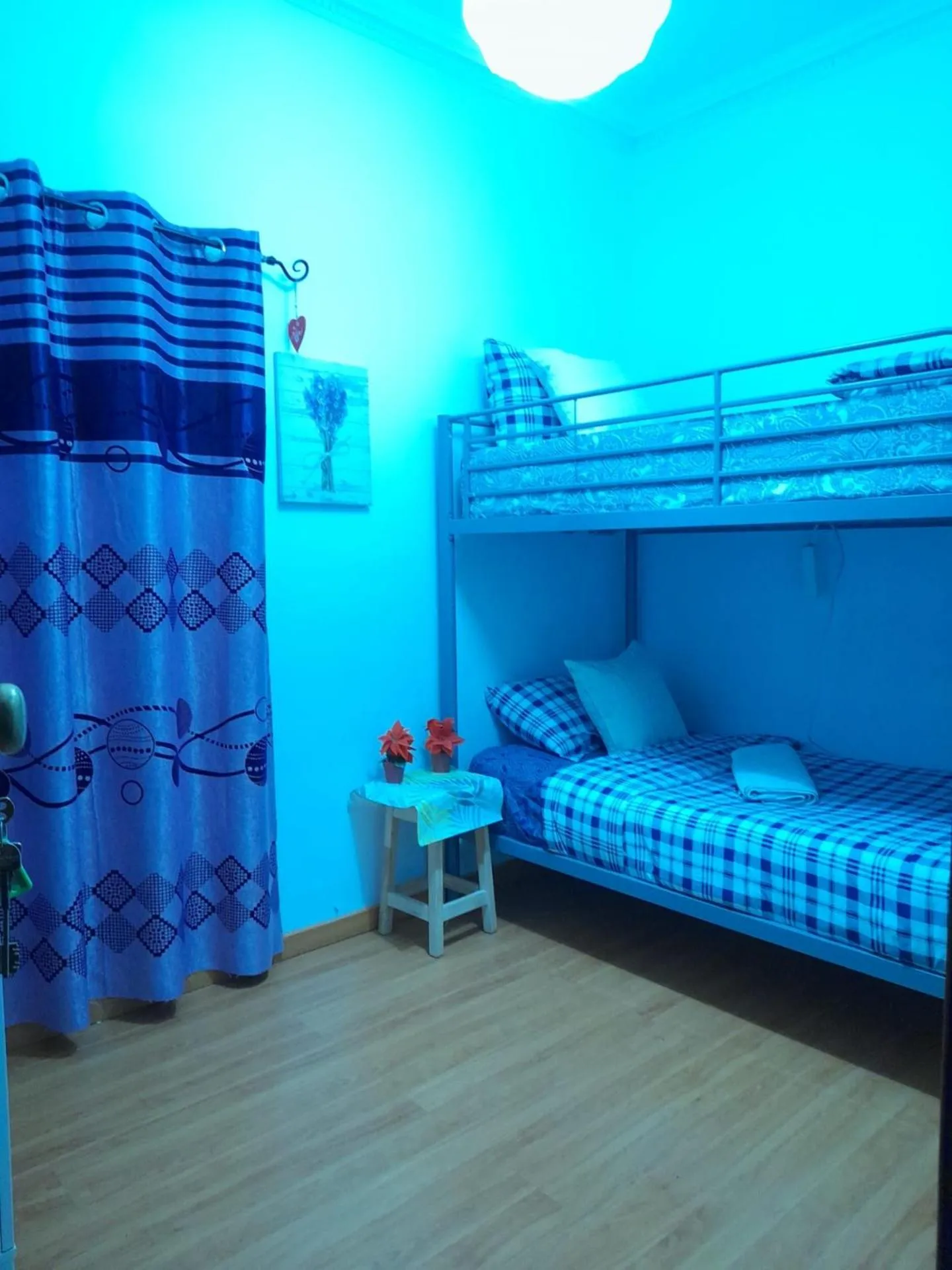 Bed in Garden Guest House