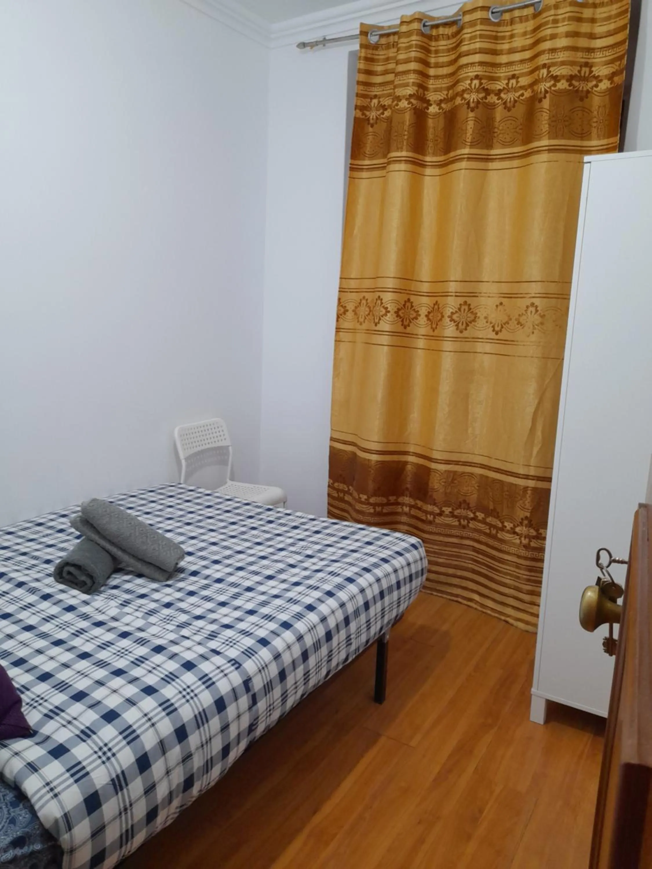 Bed in Garden Guest House