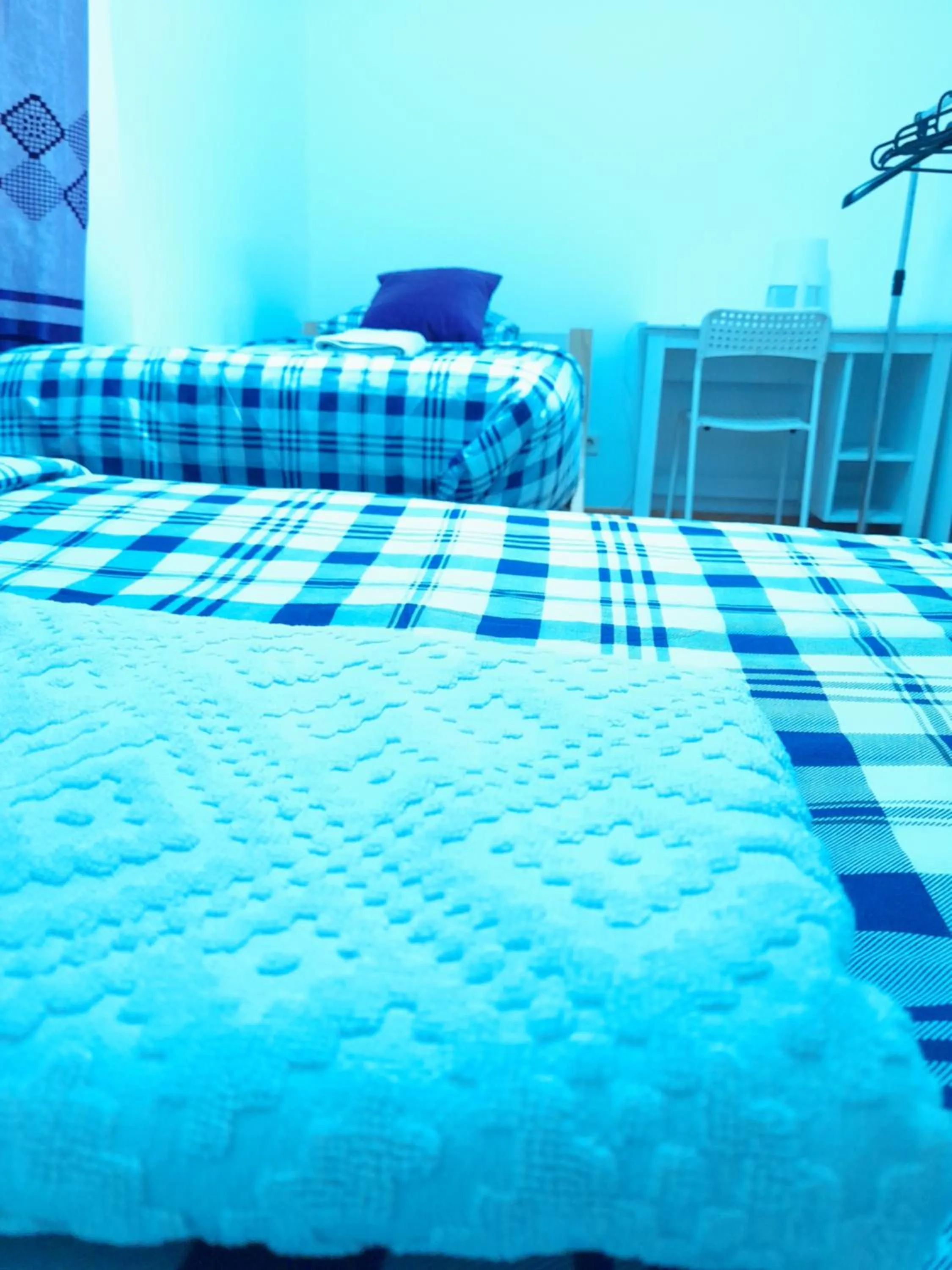 Bed in Garden Guest House