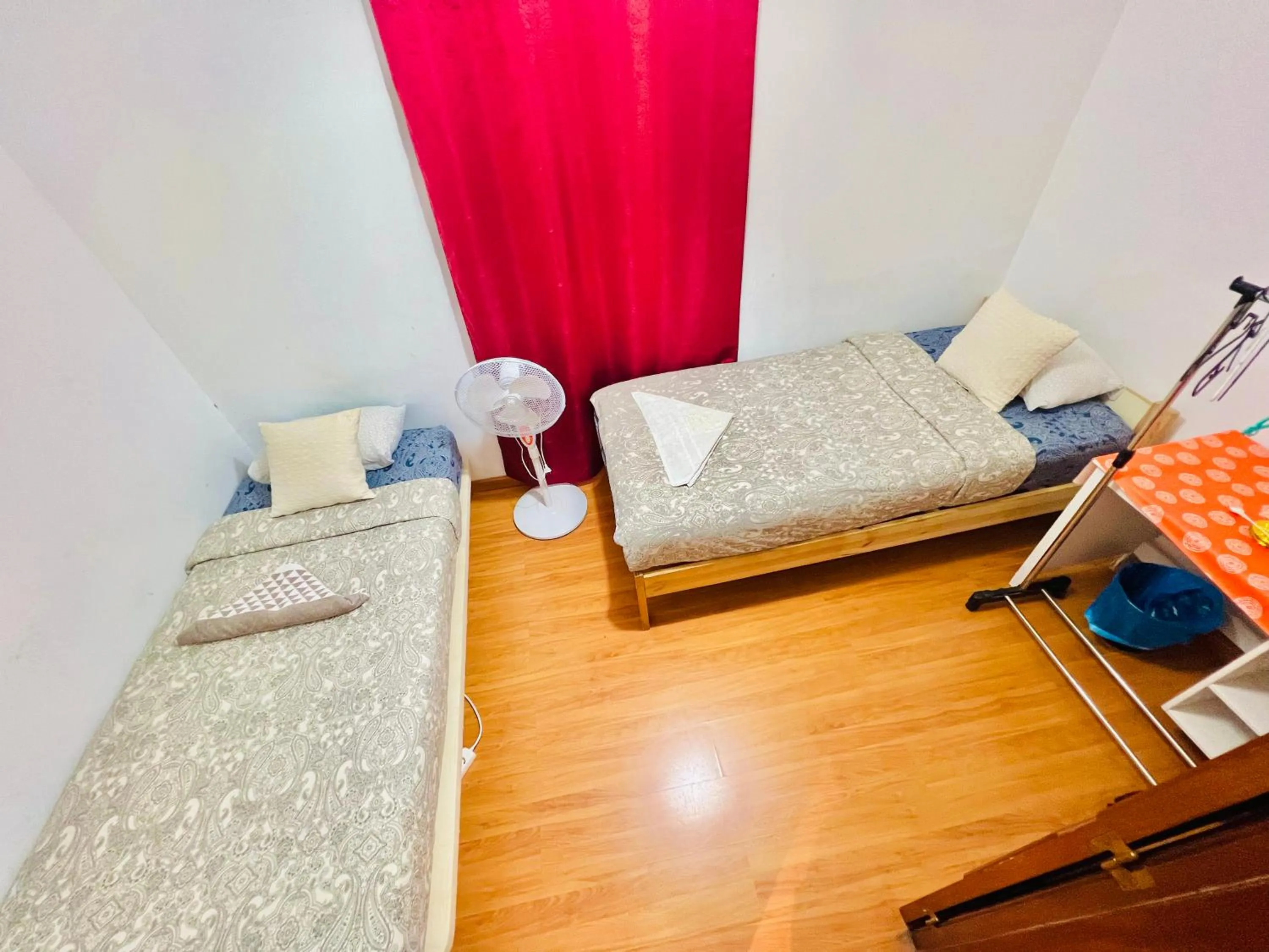 Bed in Garden Guest House