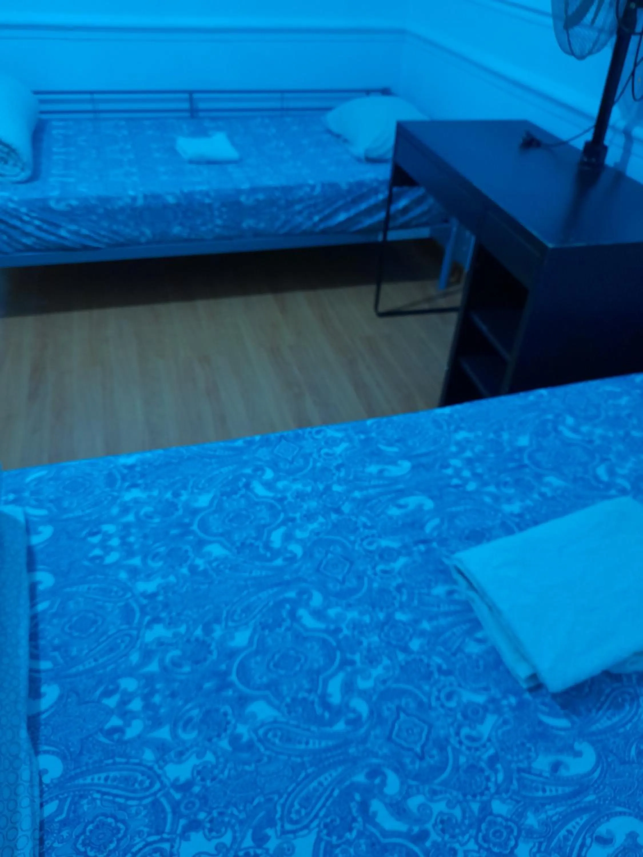 Bed in Garden Guest House