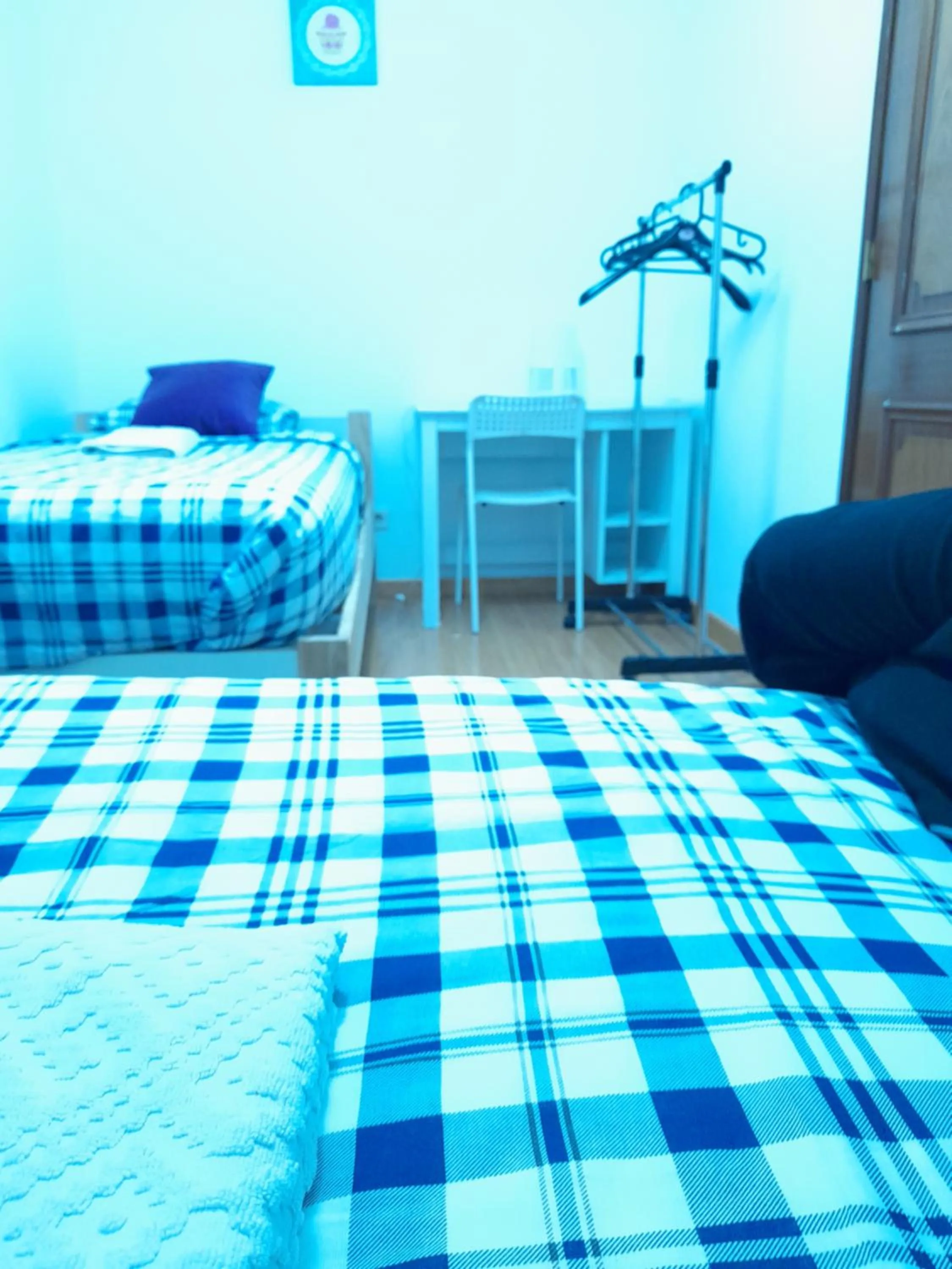 Bed in Garden Guest House