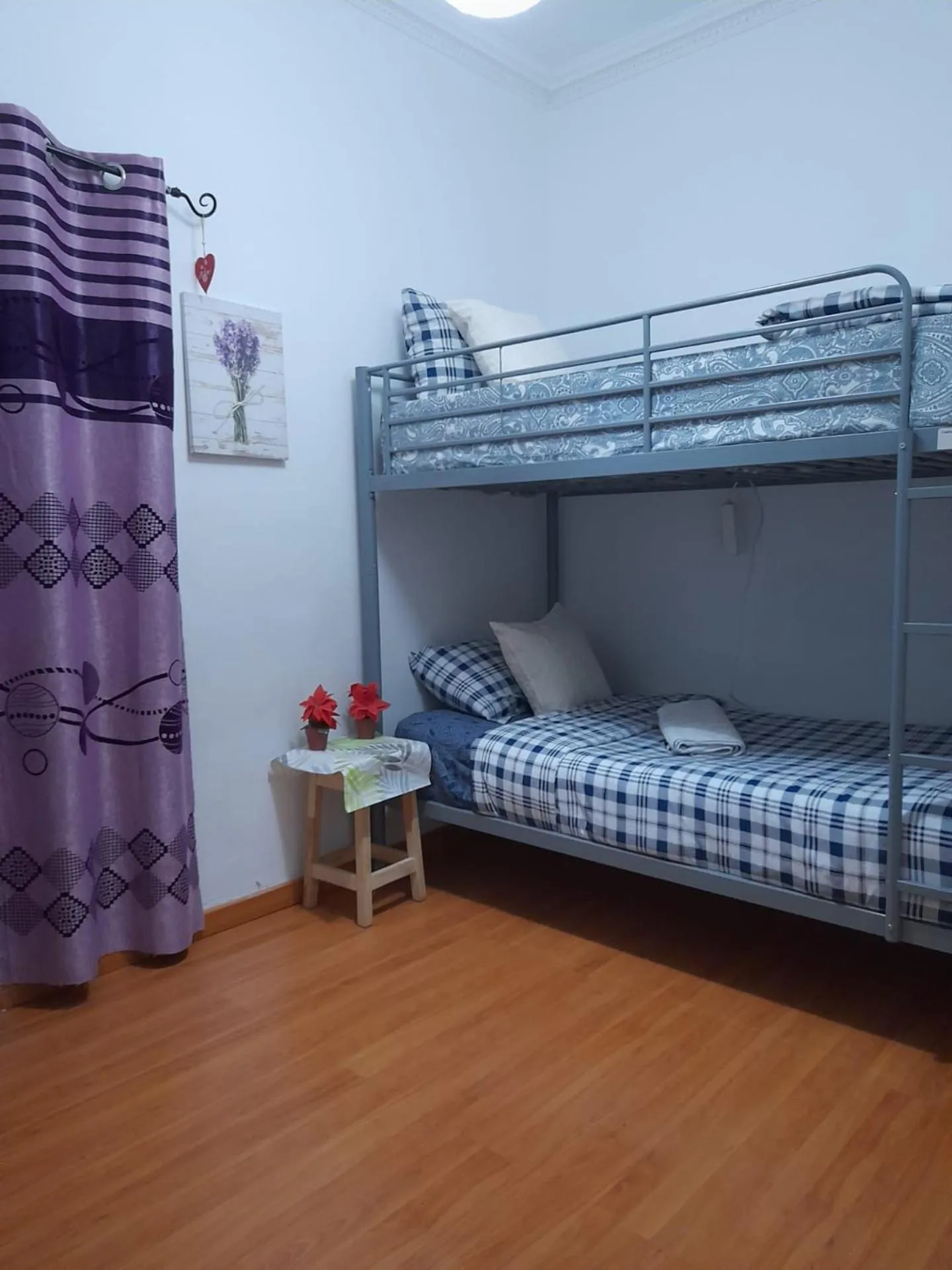 Bed in Garden Guest House