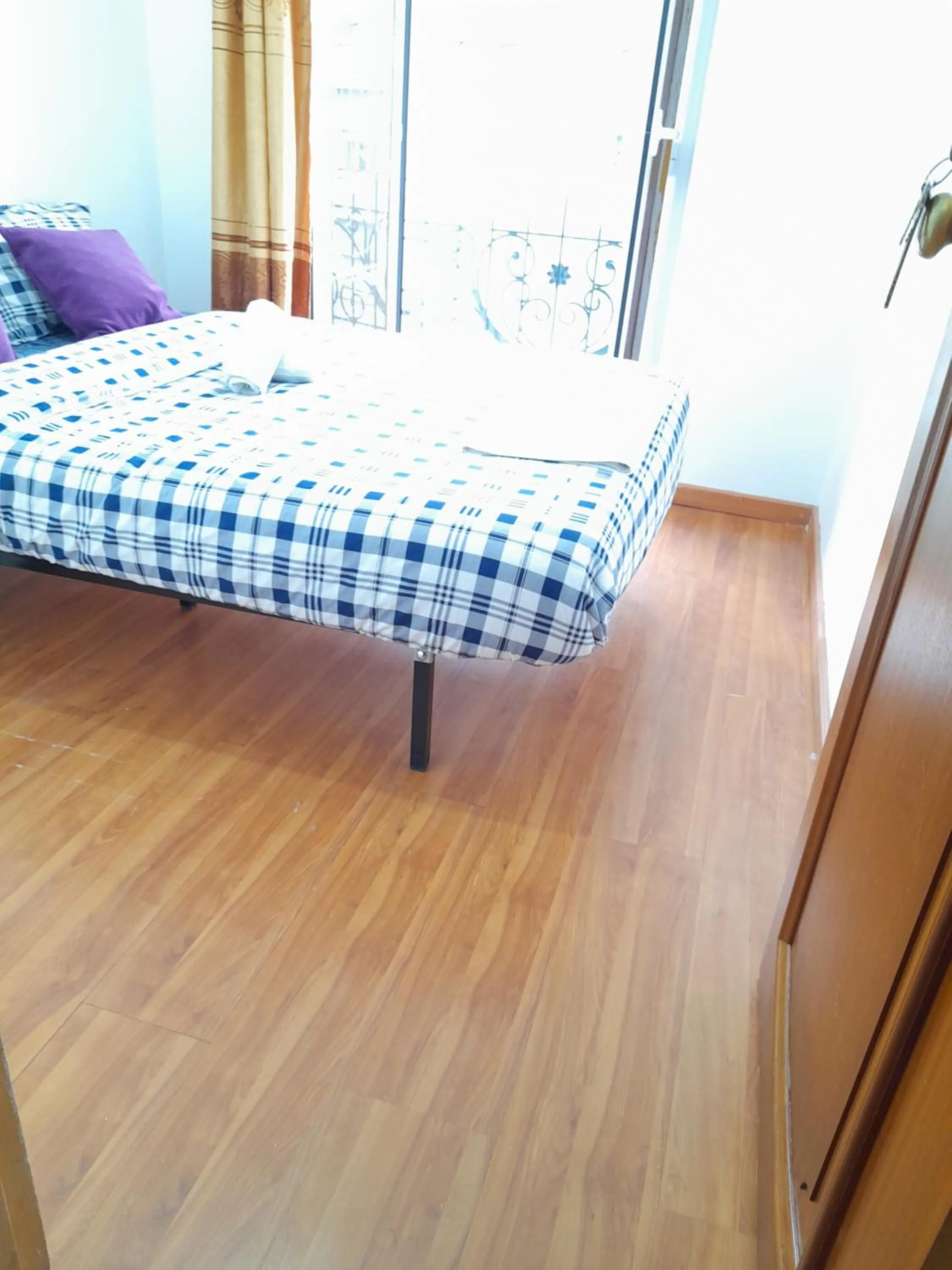 Bed in Garden Guest House