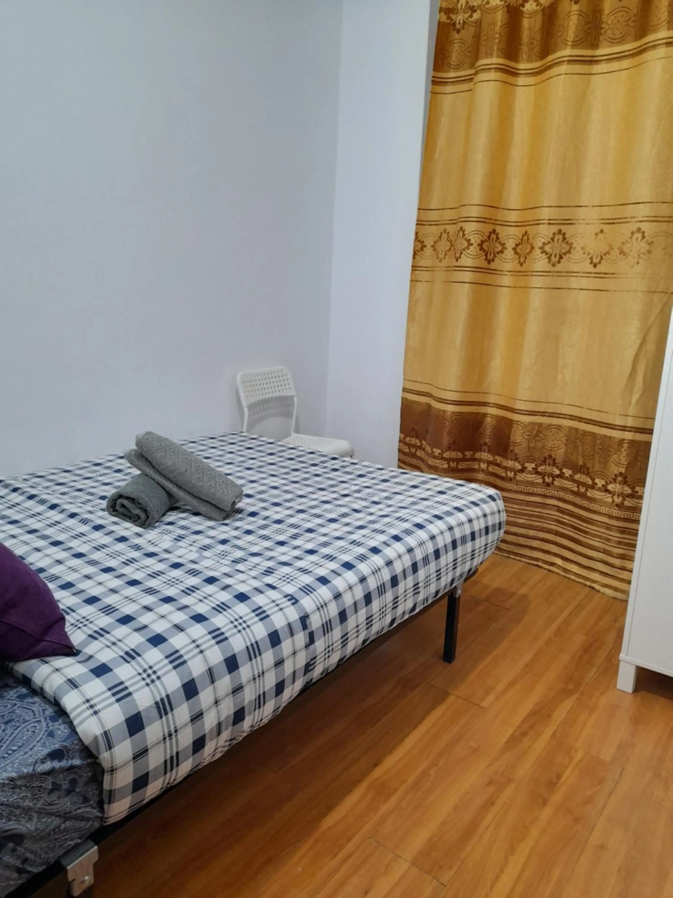 Bed in Garden Guest House