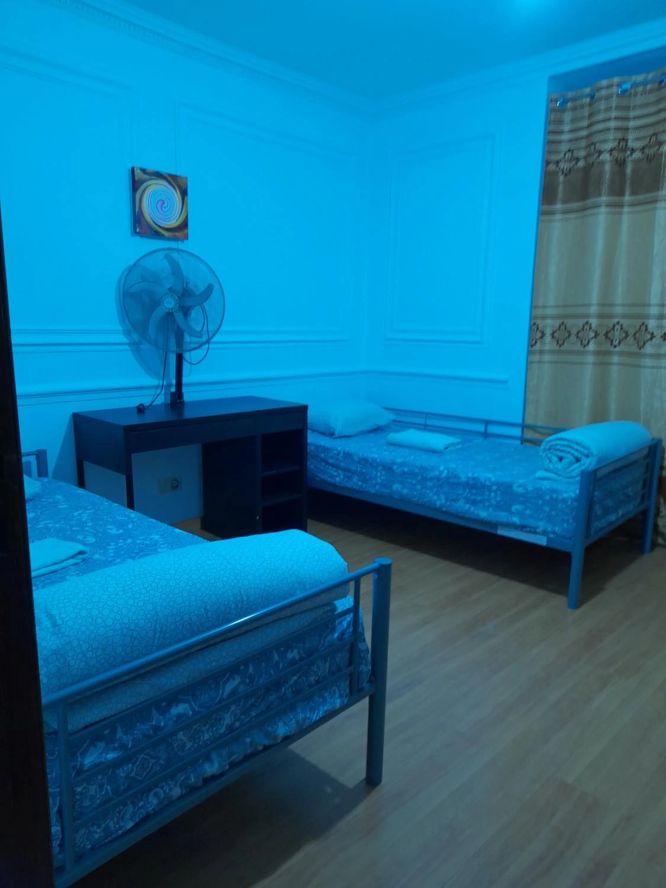 Bed in Garden Guest House