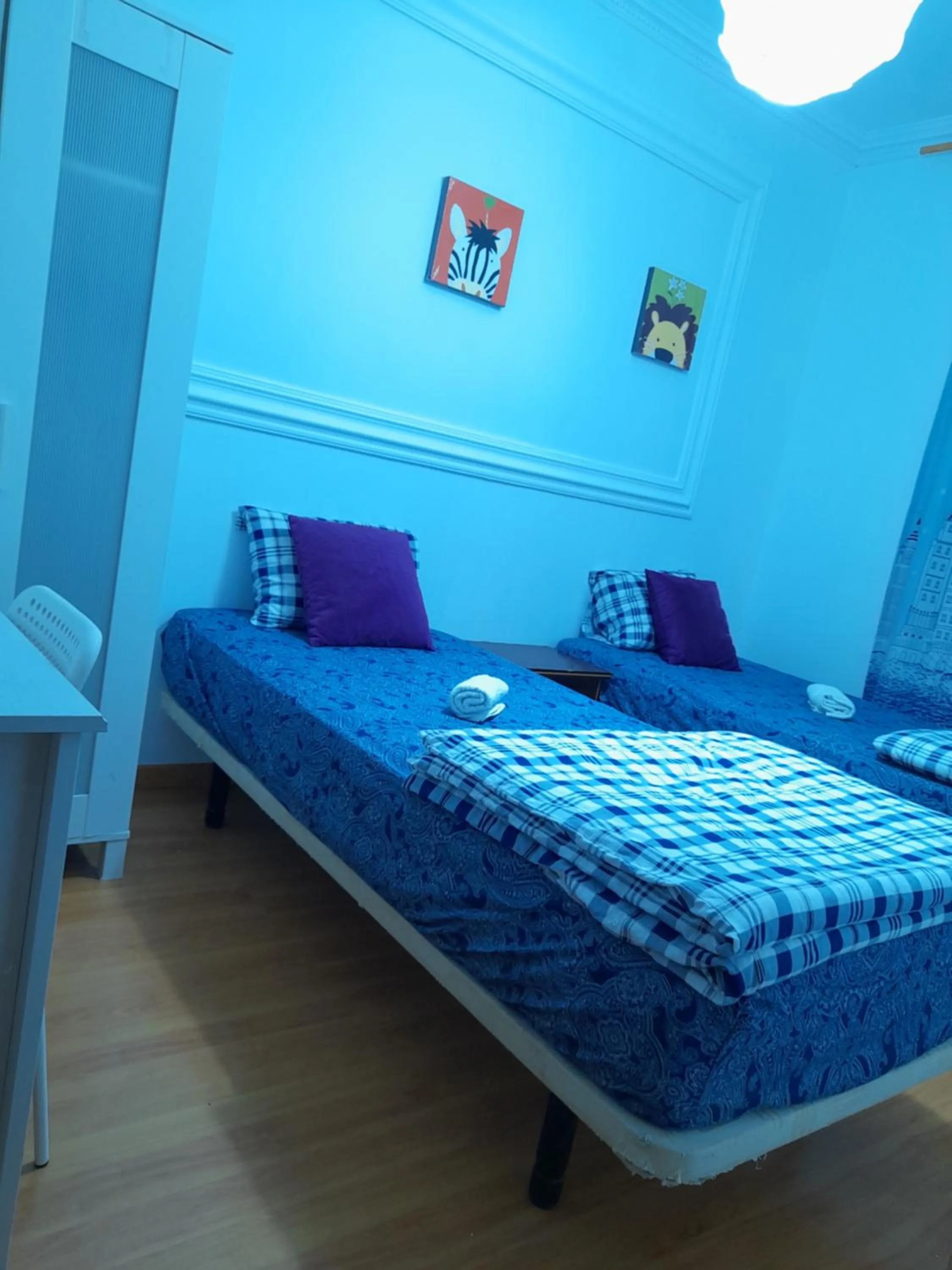 Bed in Garden Guest House