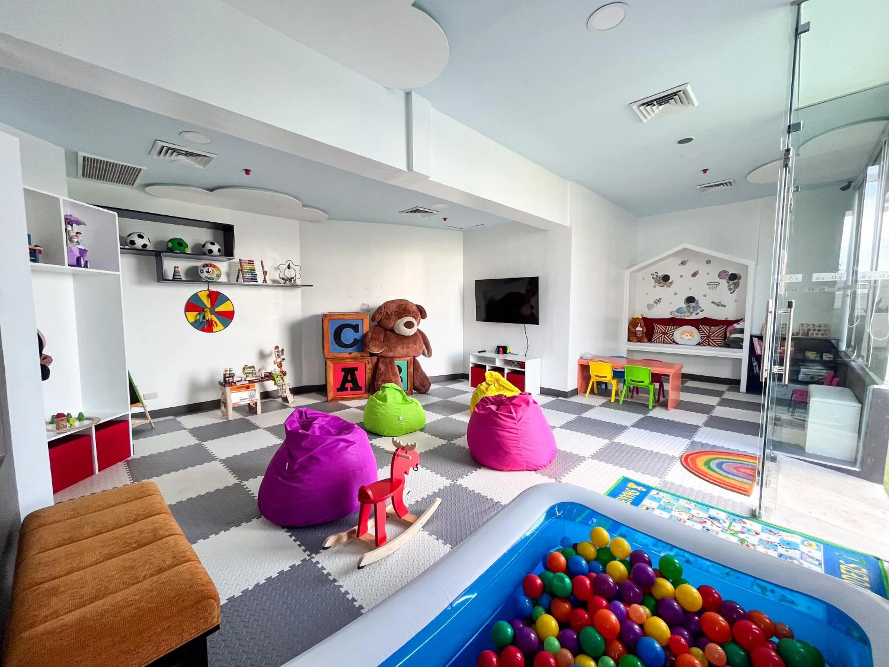 Children play ground in The Bellevue Manila