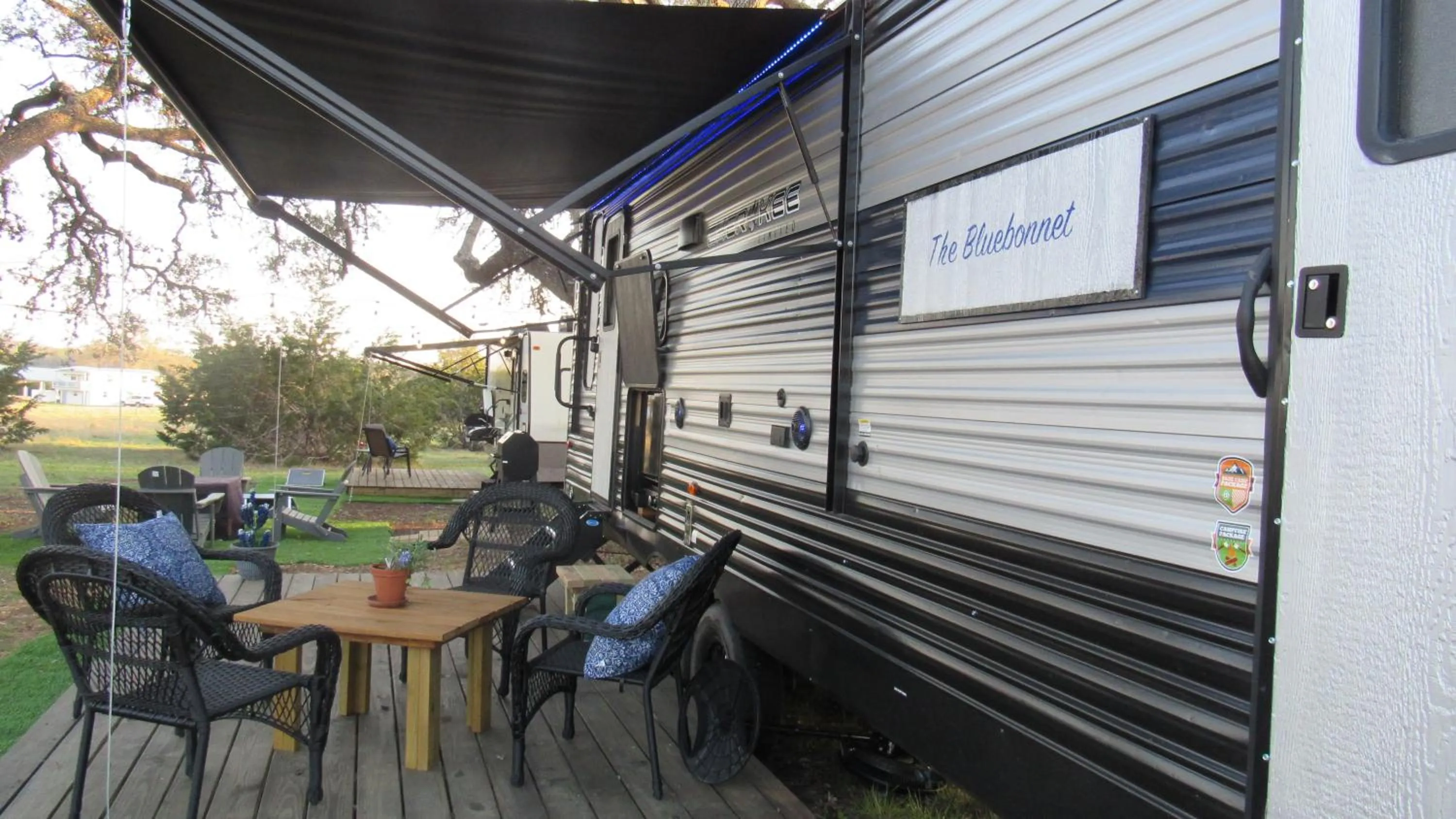 Patio in The Alexander at Creek Road