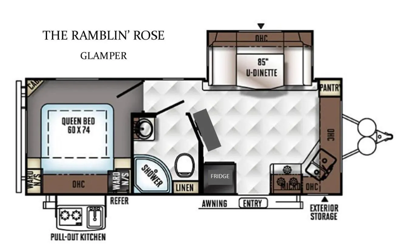 Floor plan in The Alexander at Creek Road