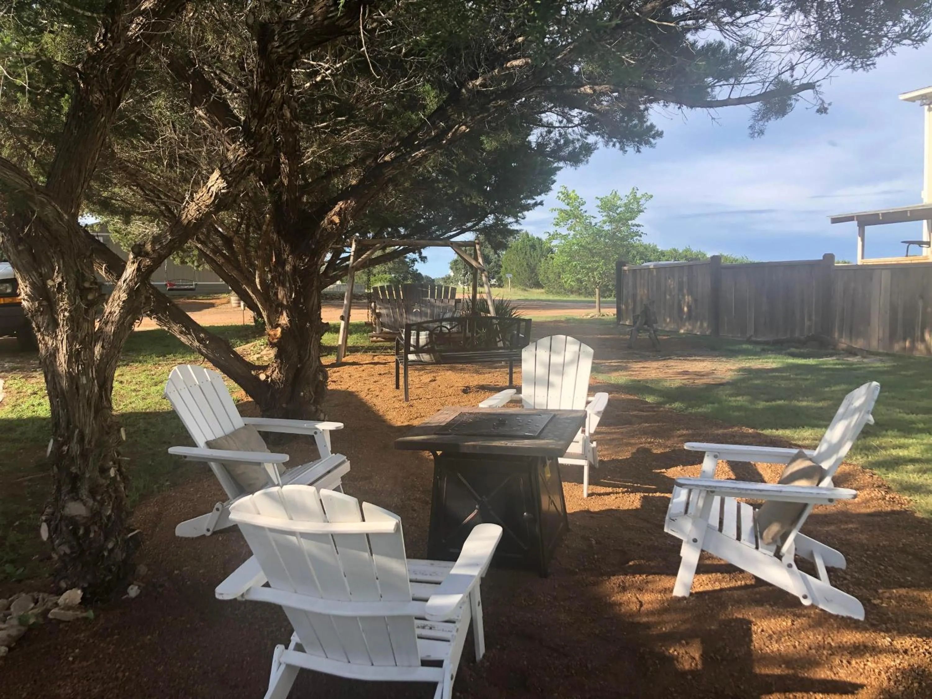 Garden view in The Alexander at Creek Road