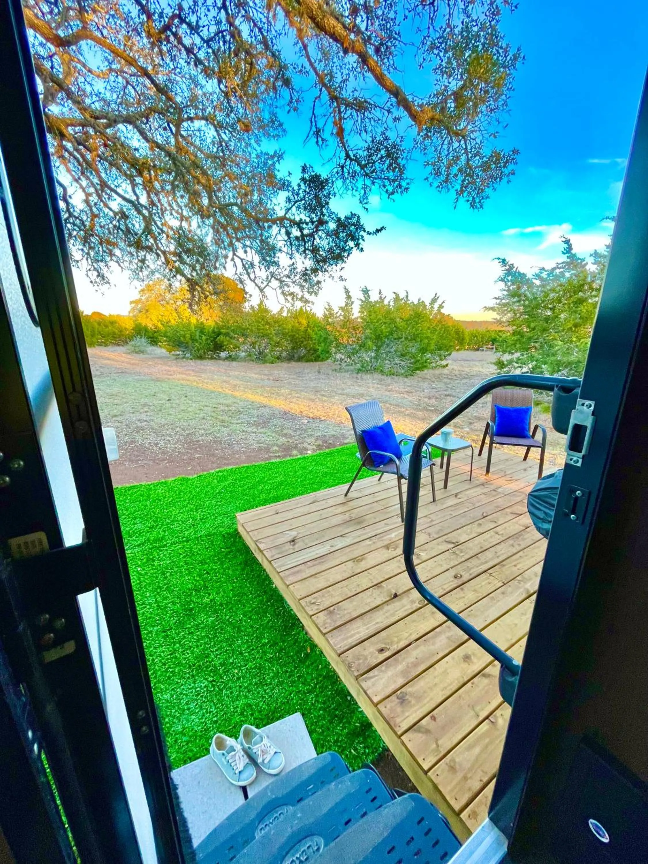 Patio in The Alexander at Creek Road