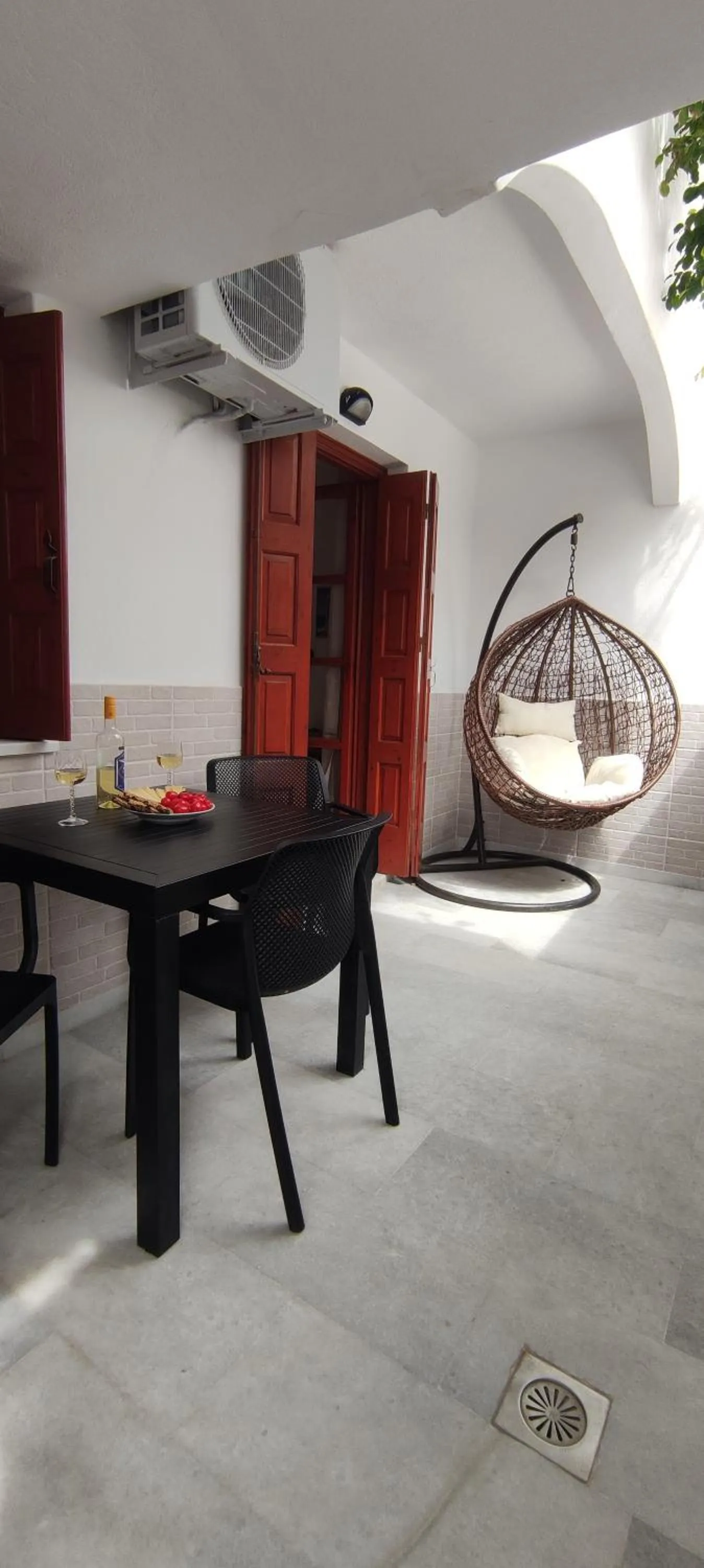 Balcony/Terrace in Kapetanos Rooms