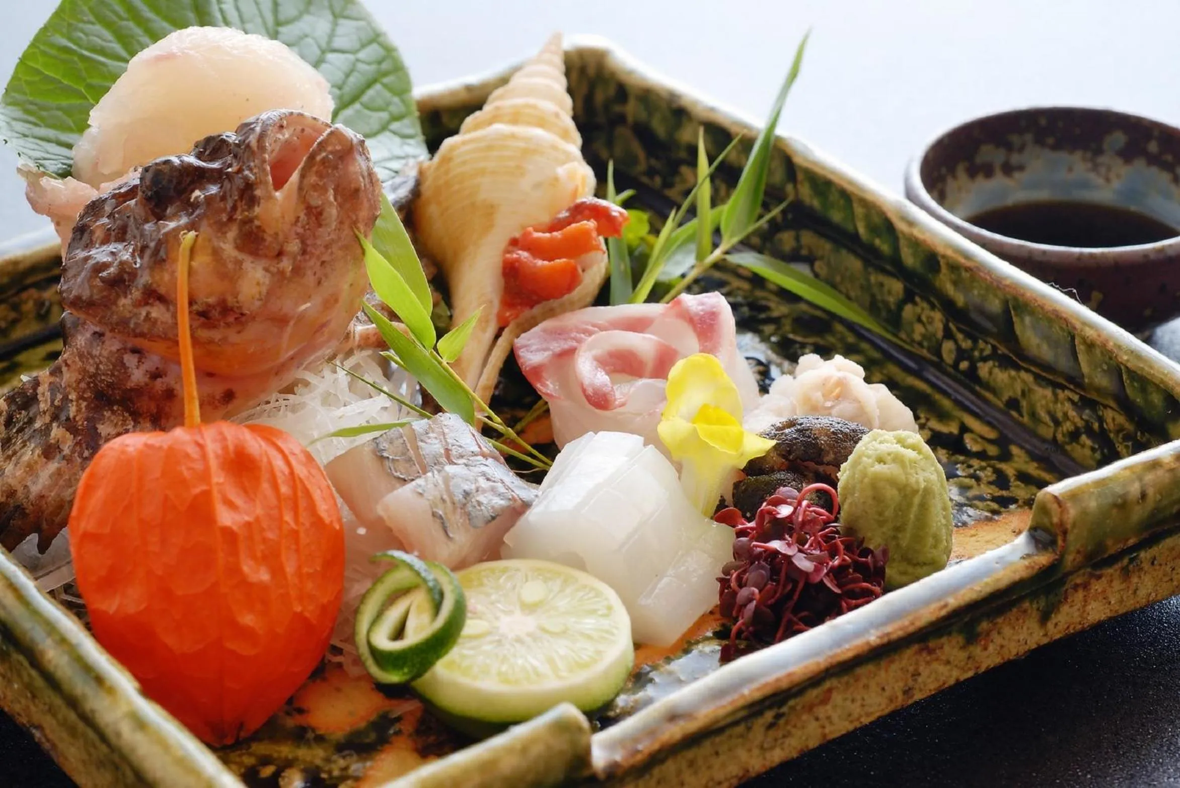 Food close-up in Funaya