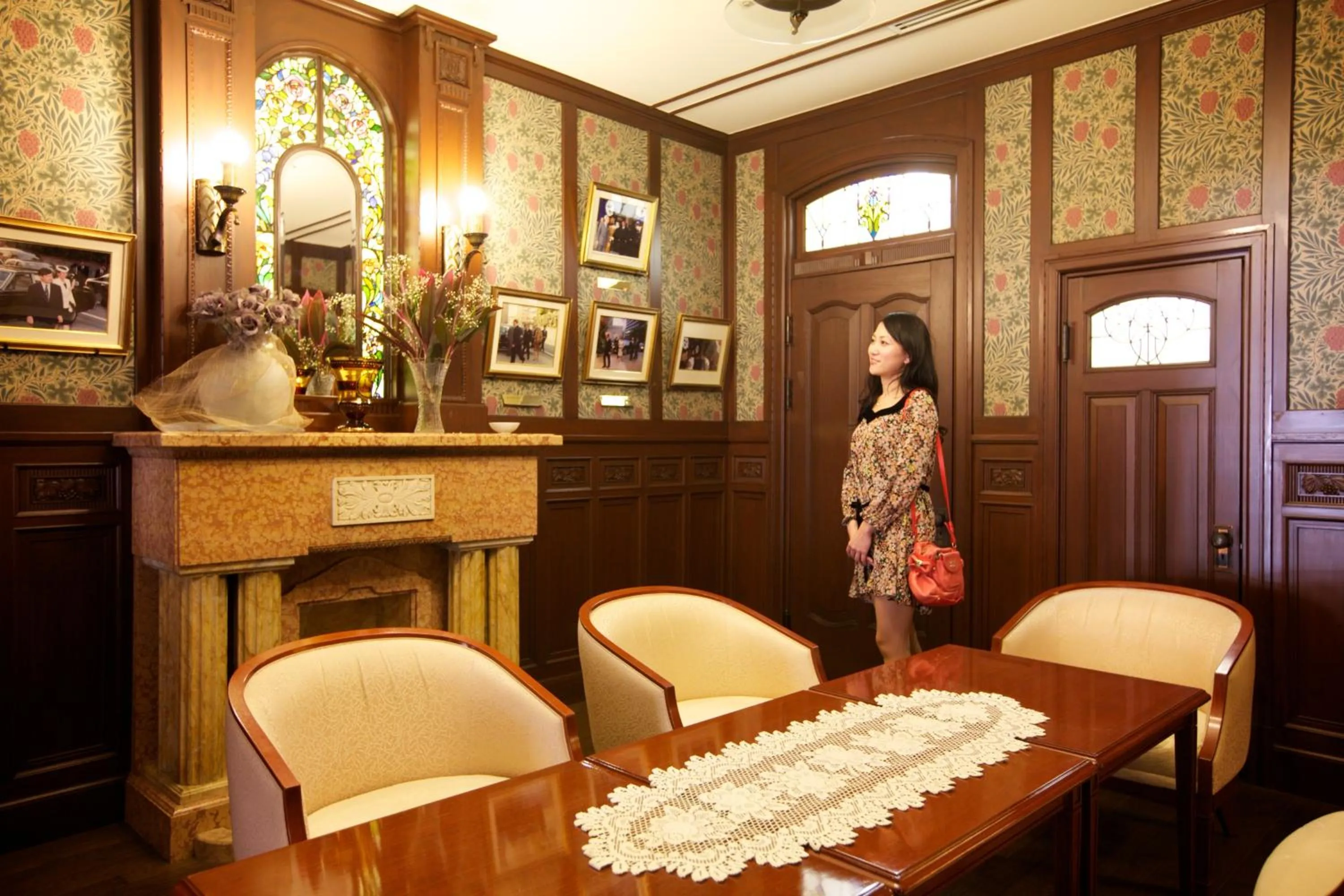 Lobby or reception in Funaya