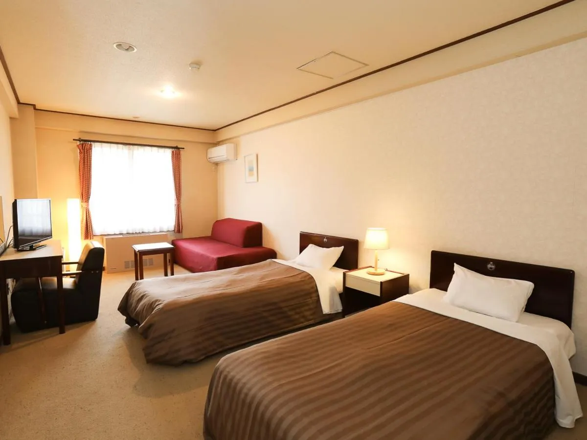 Bed in Shirakabako View Hotel