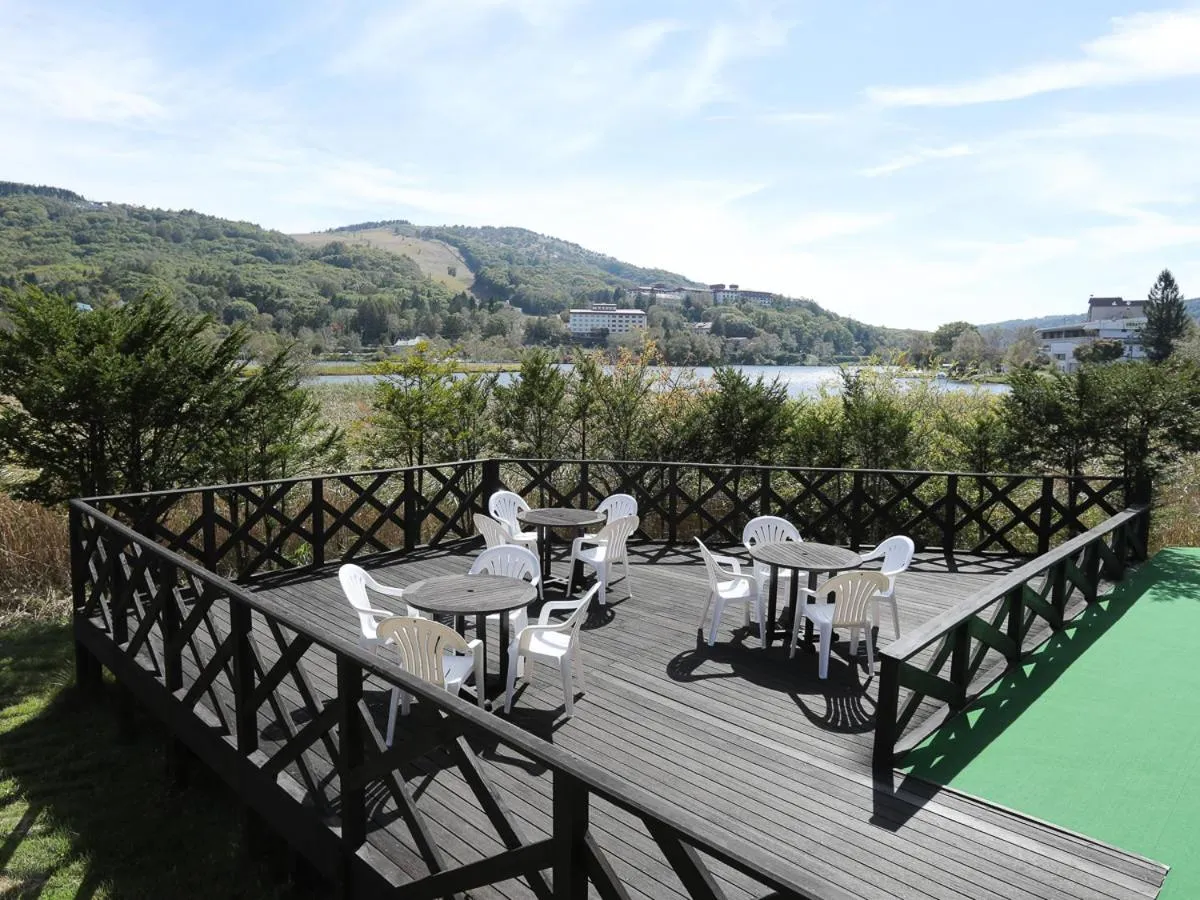 Property building in Shirakabako View Hotel