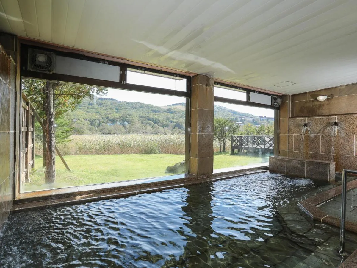 Public Bath in Shirakabako View Hotel