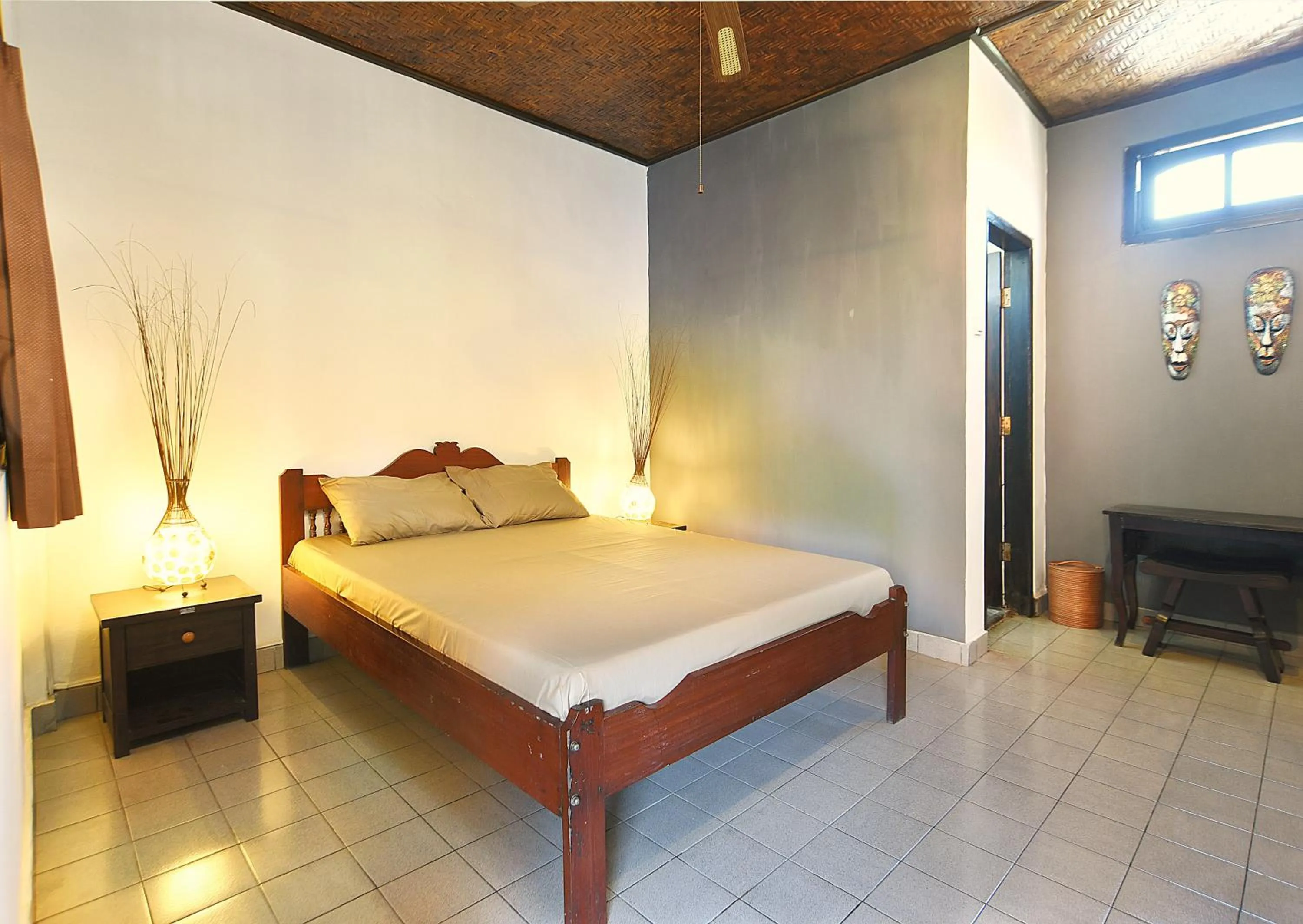 Bed in Puri Agung Homestay