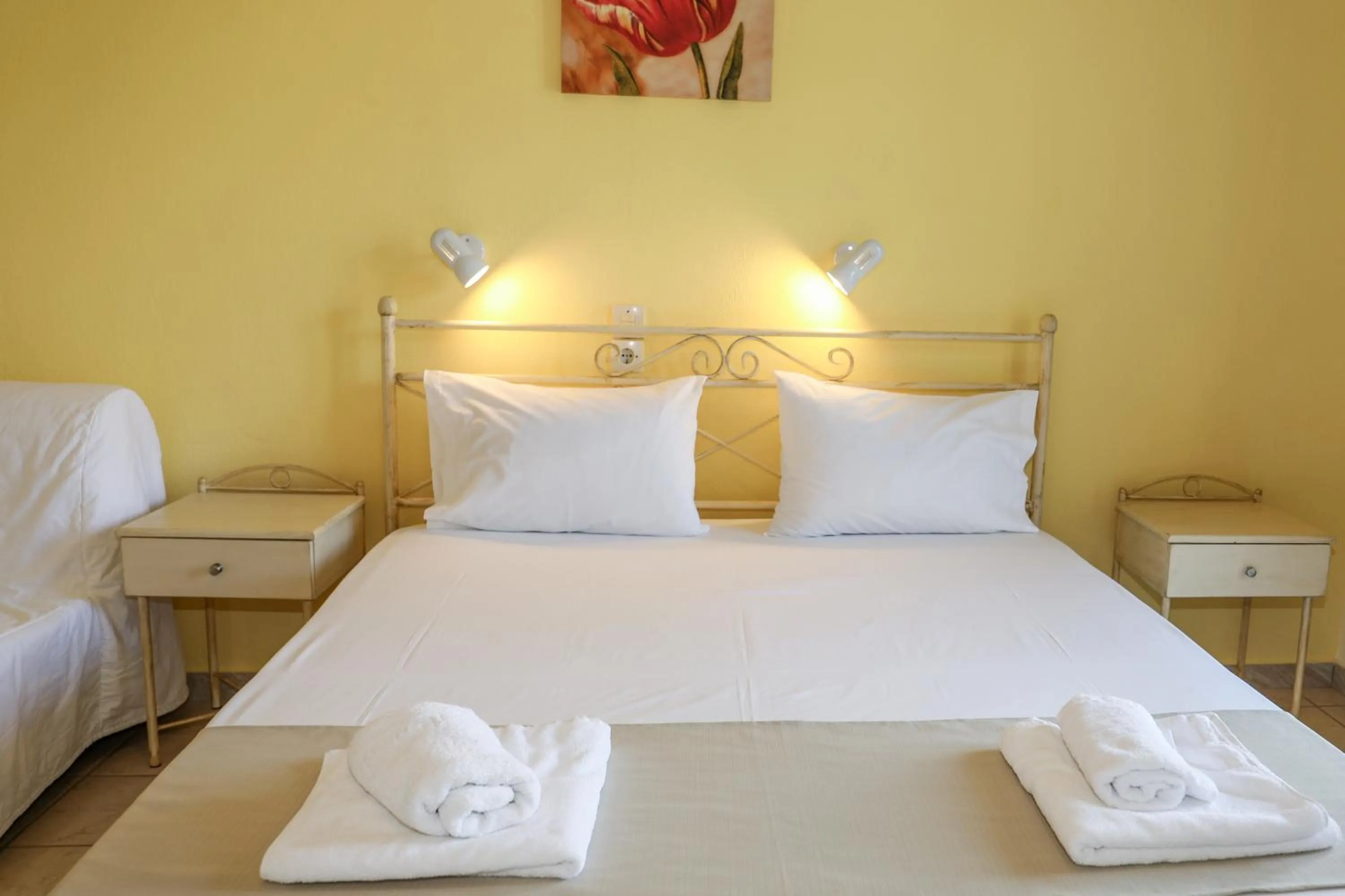 Bed in Takis Studios