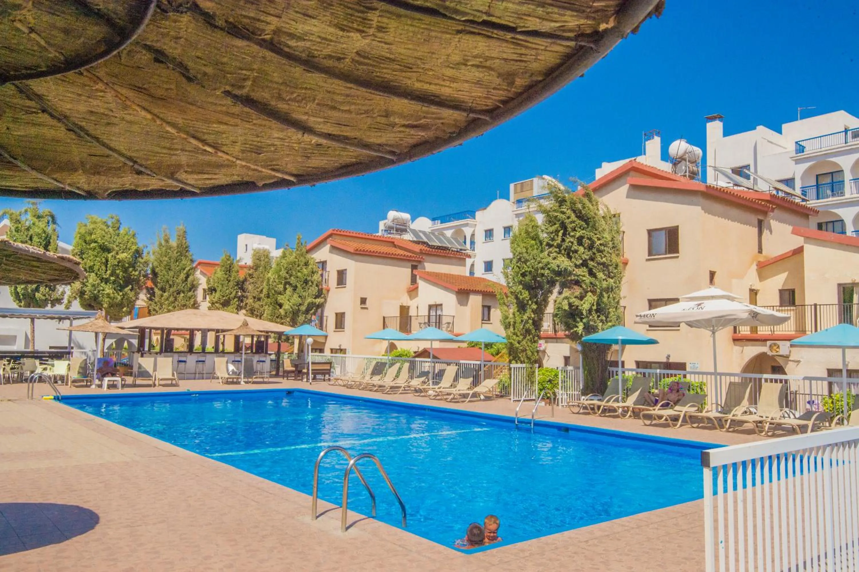 Swimming pool in Windmills Hotel Apartments