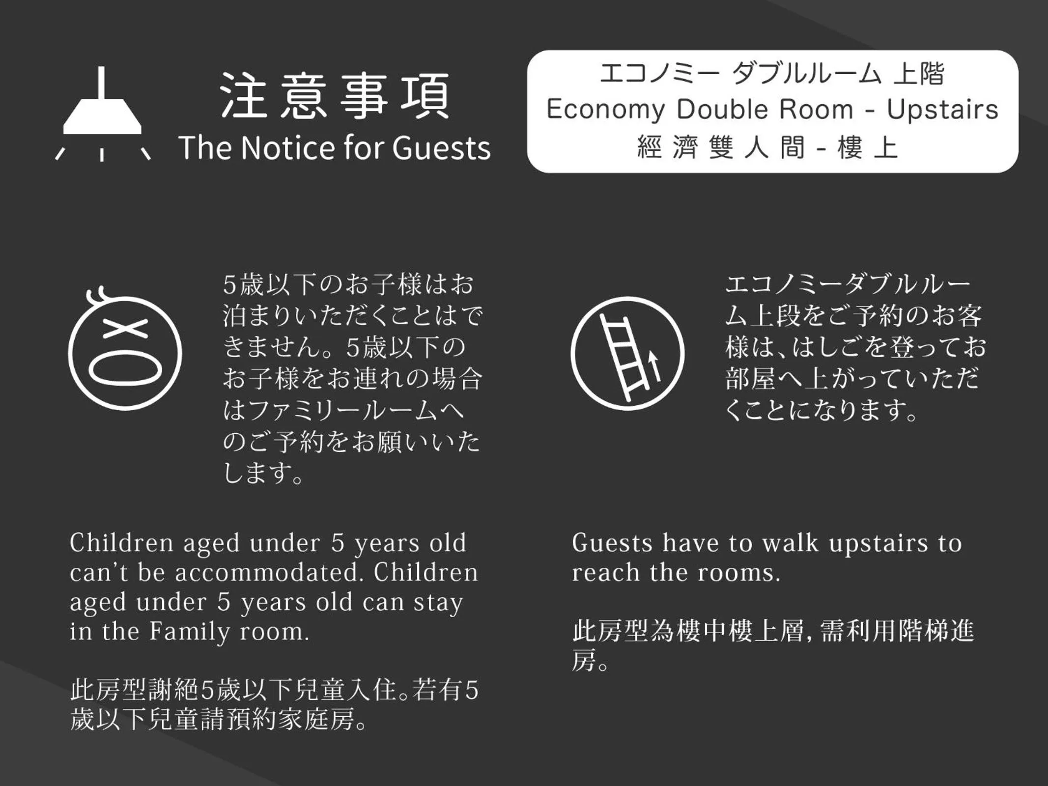 Text overlay in Irori Guest House Tenmaku