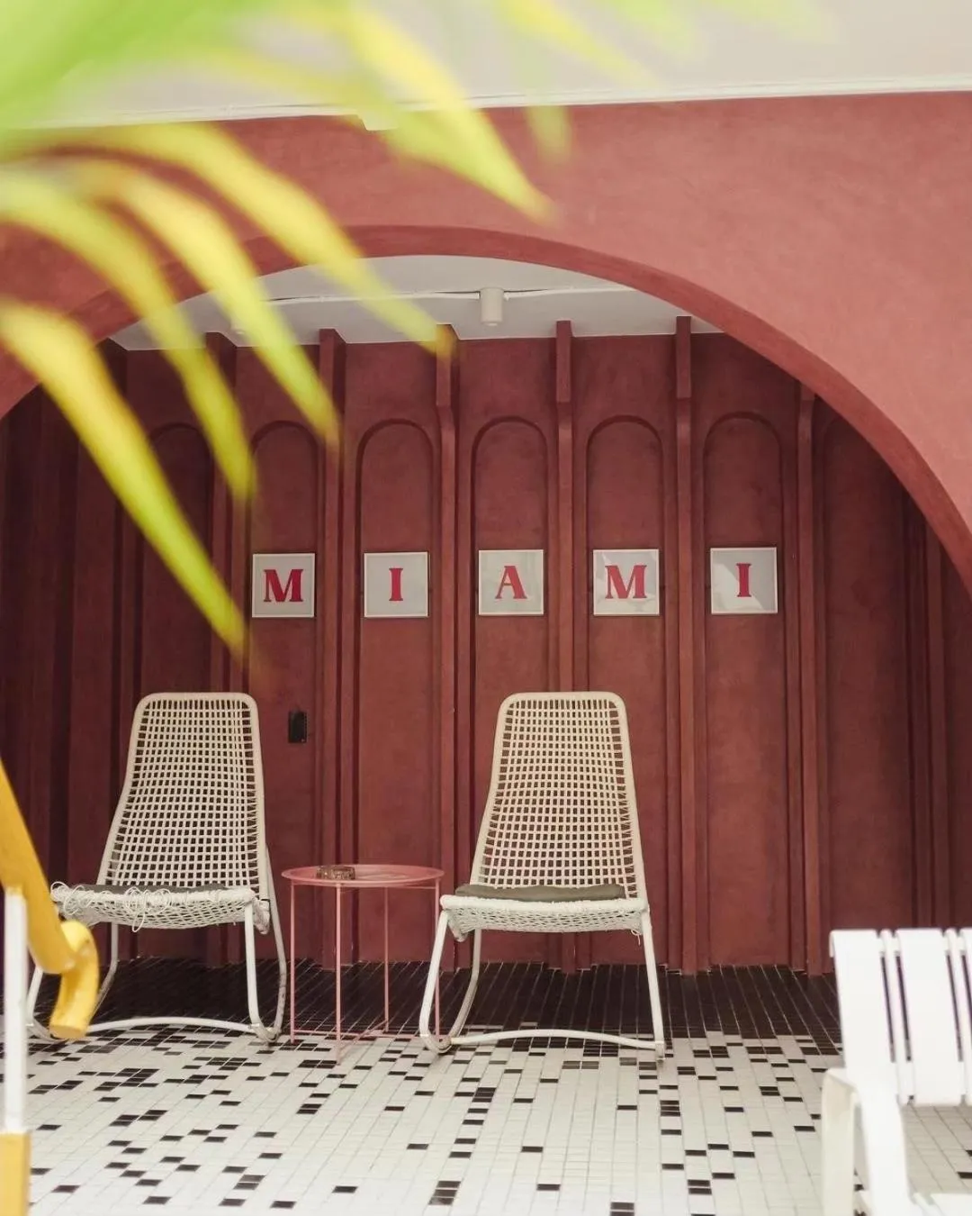 Seating area in Miami Hotel Bangkok