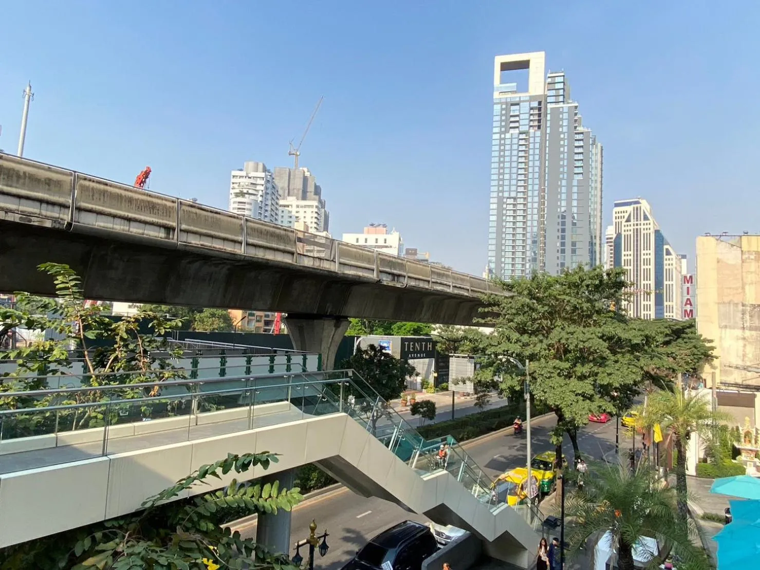 City view in Miami Hotel Bangkok