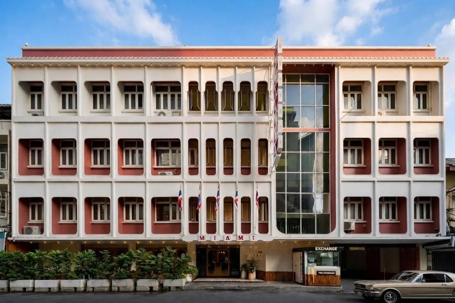 Property building in Miami Hotel Bangkok