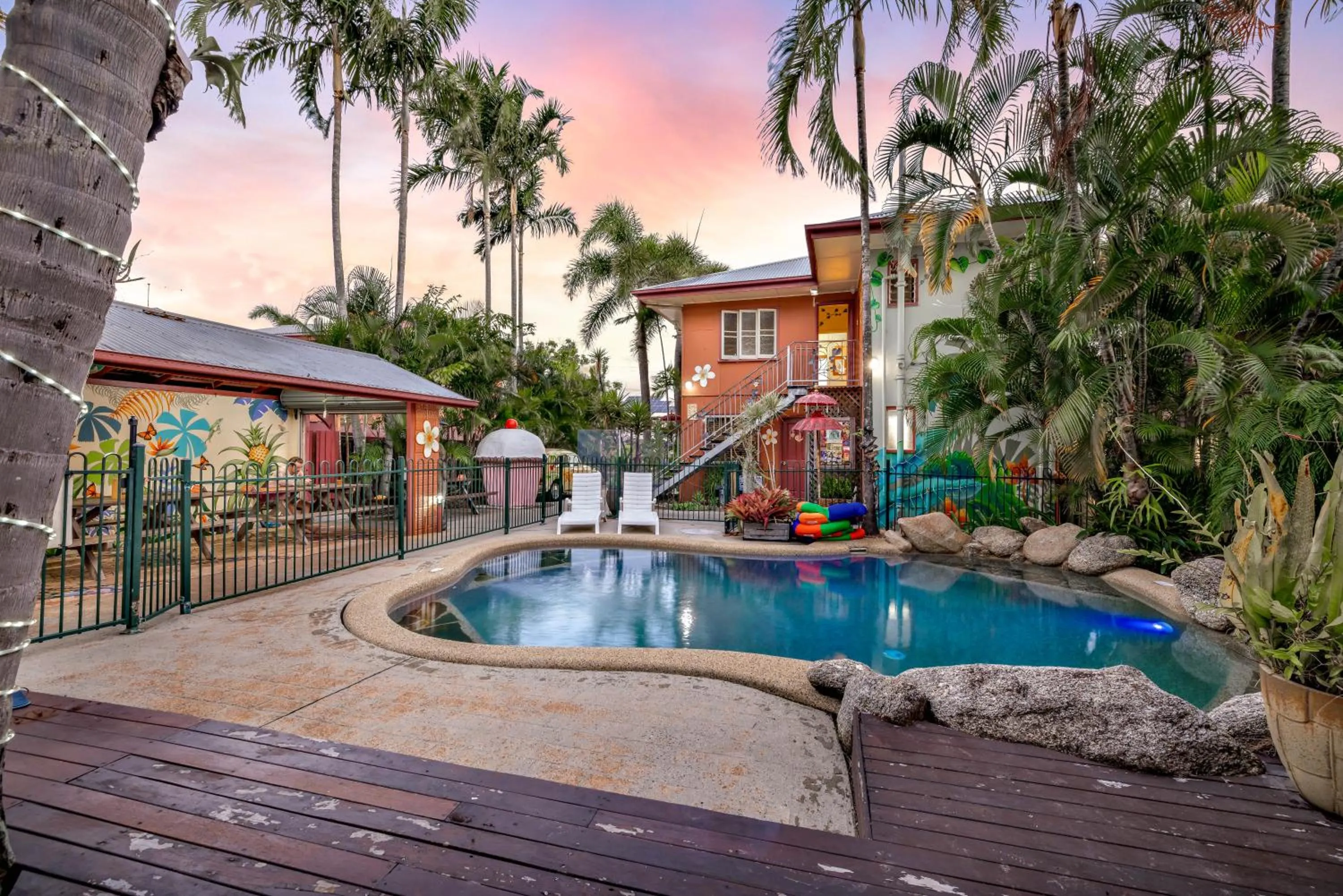 Garden in Travellers Oasis